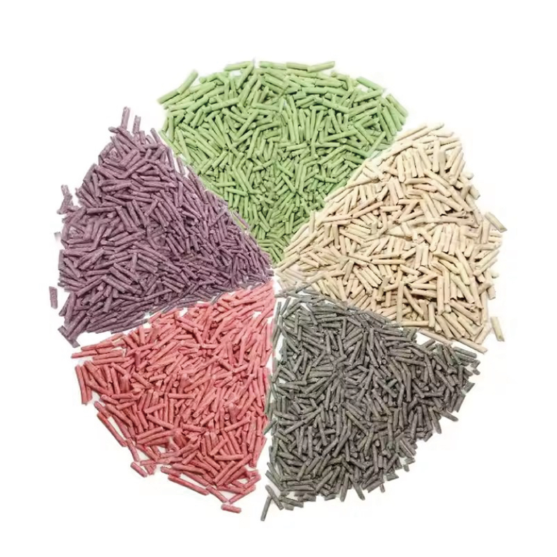 China FactoryTofu Cat Litter Eco-Friendly And Flushable Available Customized Colors And Flavors Pet Cleaning Supplies