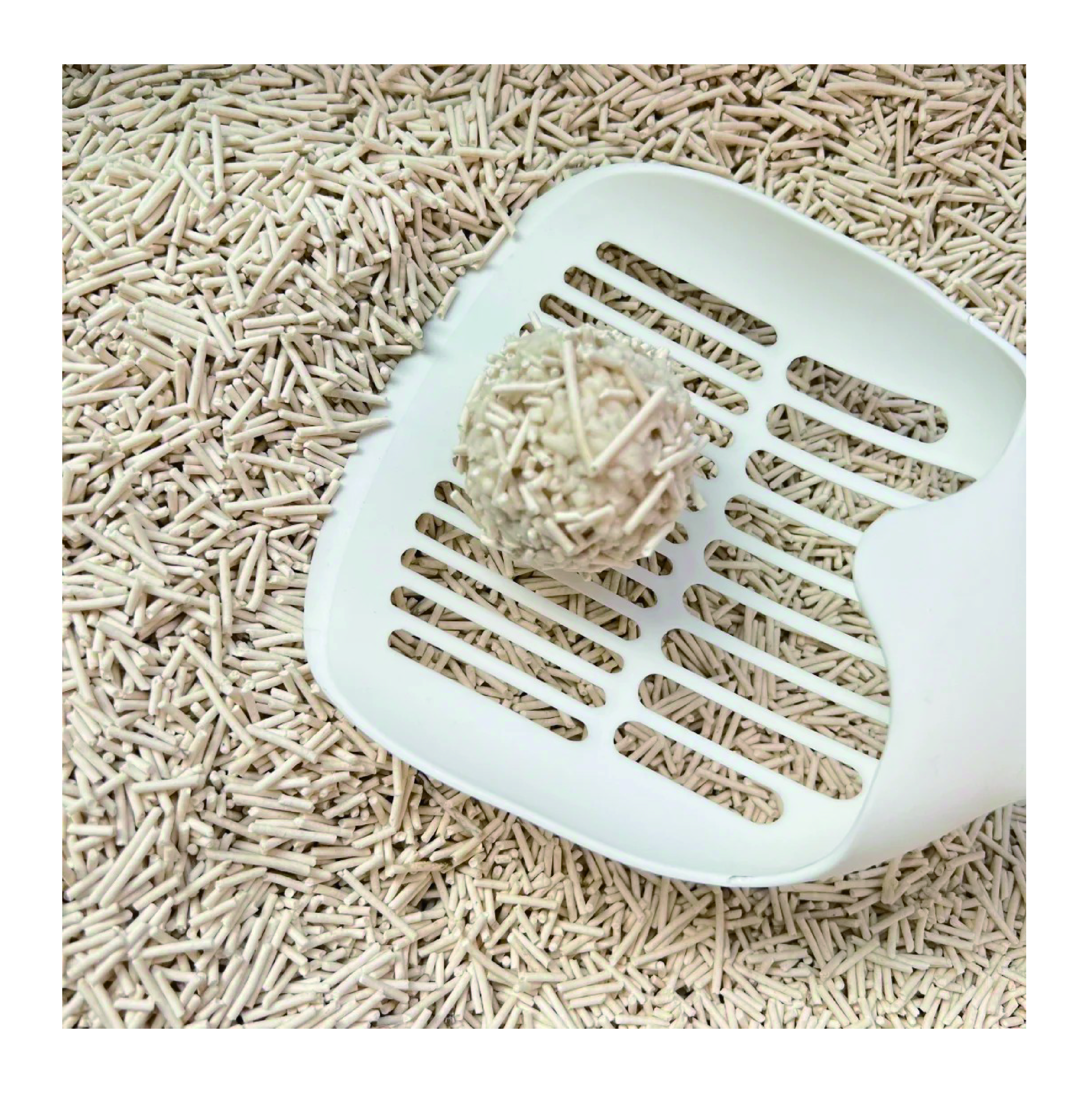 China OEM/ODM Factory 26L Strip Shape Tofu Cat Sand Odour Lock Strong Dust Free Clumping 99% Natural Premium Tofu Cat Litter