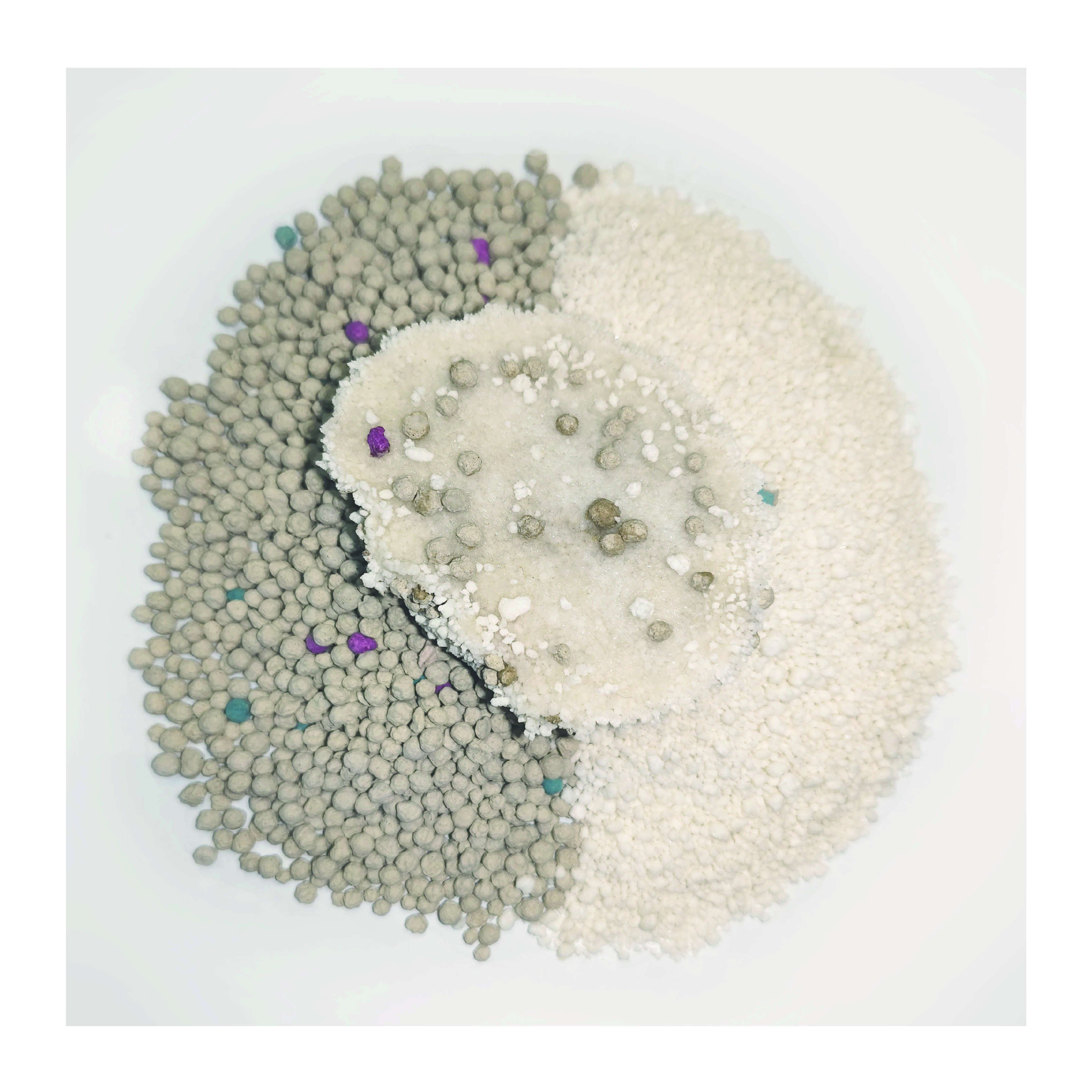 Tailored Factory Pet Products Bentonite Cassava Mixed Cat Litter High Absorption Strong Odor Neutralization
