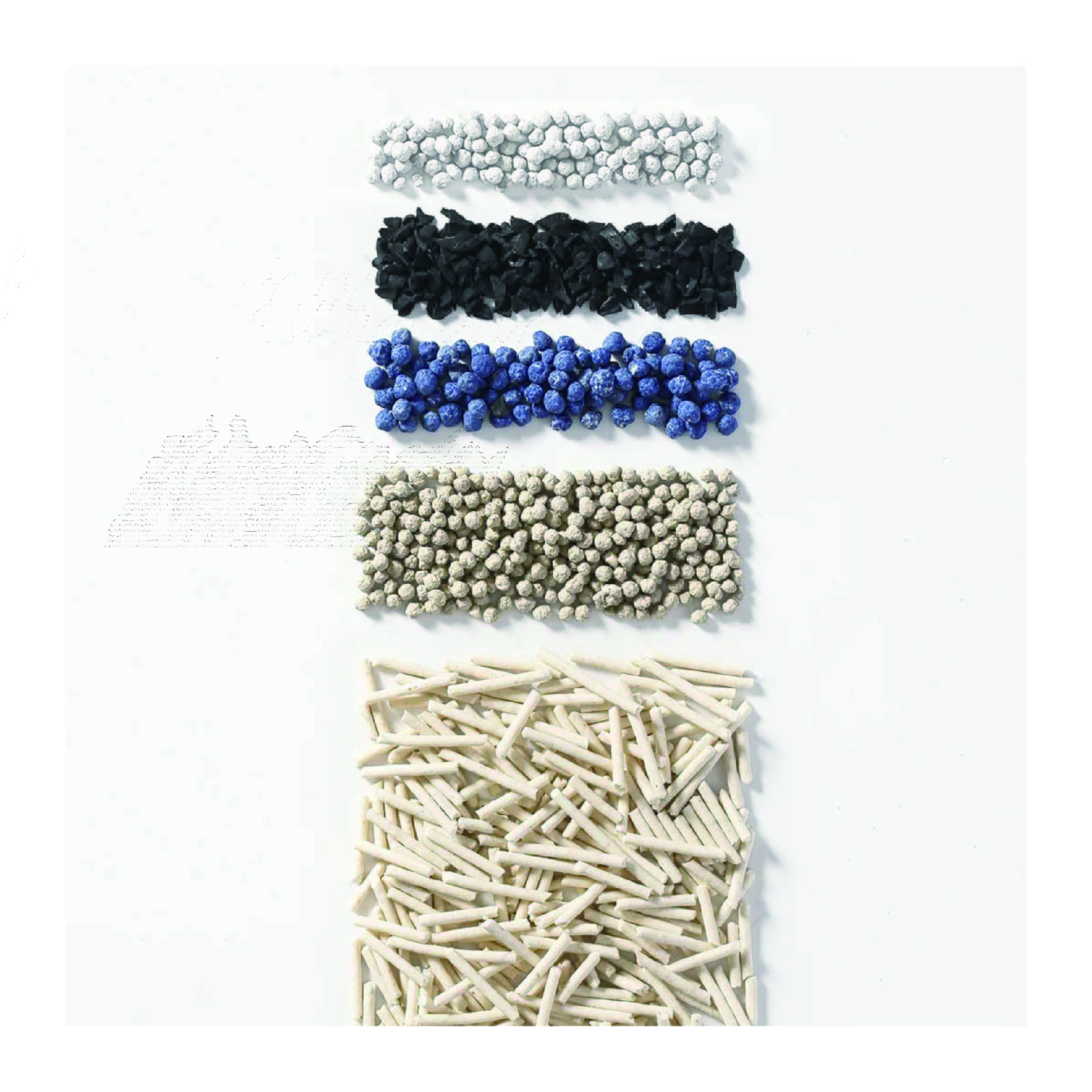 Natural Pure Plant Low Dust Super Clumping Non Stick Bottom Striped Shaped Tofu Bentonite Mixed Cat Litter