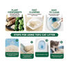 Pet Products OEM Factory Free Sample Natural Biodegradable 100% Natura Plant Mixed Cat Litter Cassava Tofu Cat Litter ﻿