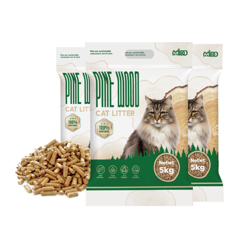 Pine Wood Cat Litter