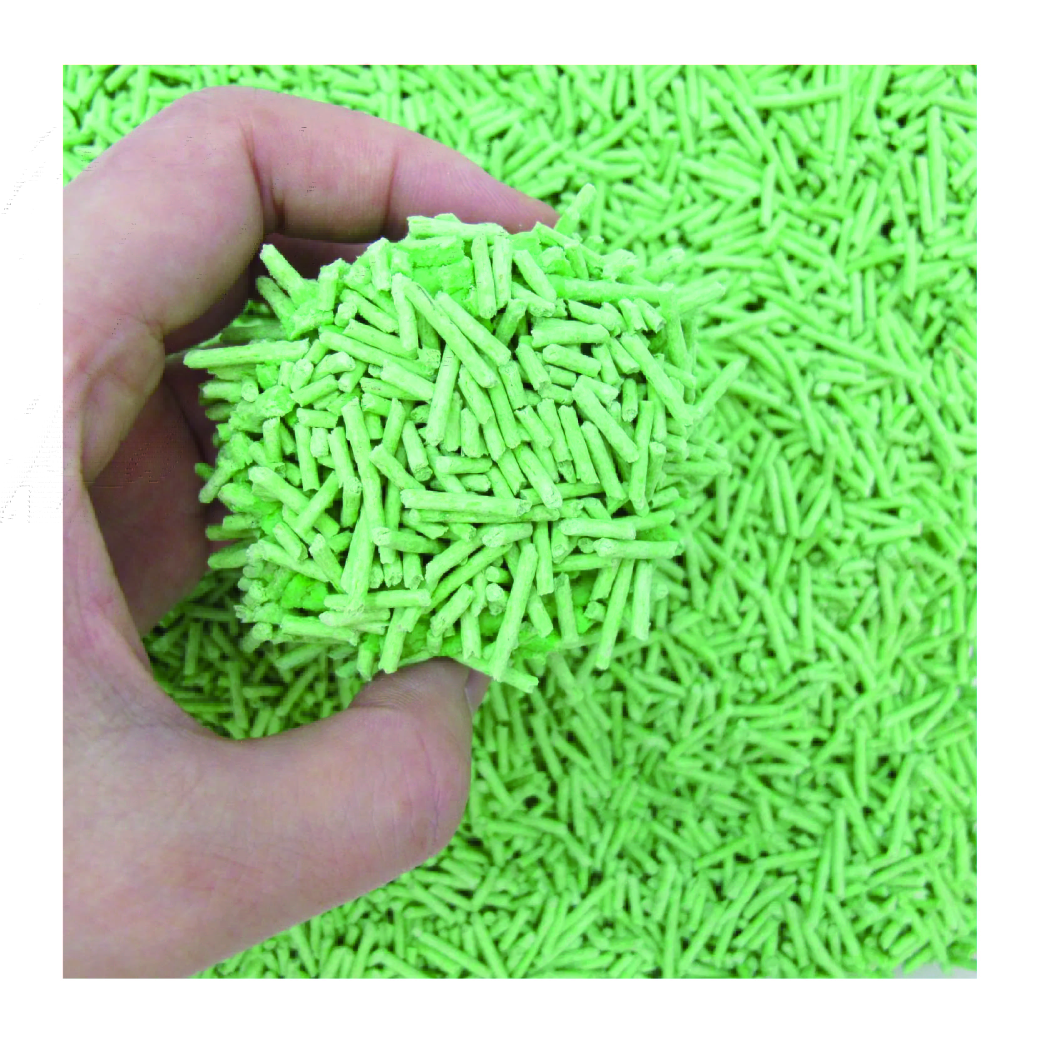 OEM ODM Hot Sale Natural Plant Customizable Green Tea Scents Dust Free Water Soluble Tofu Cat Litter