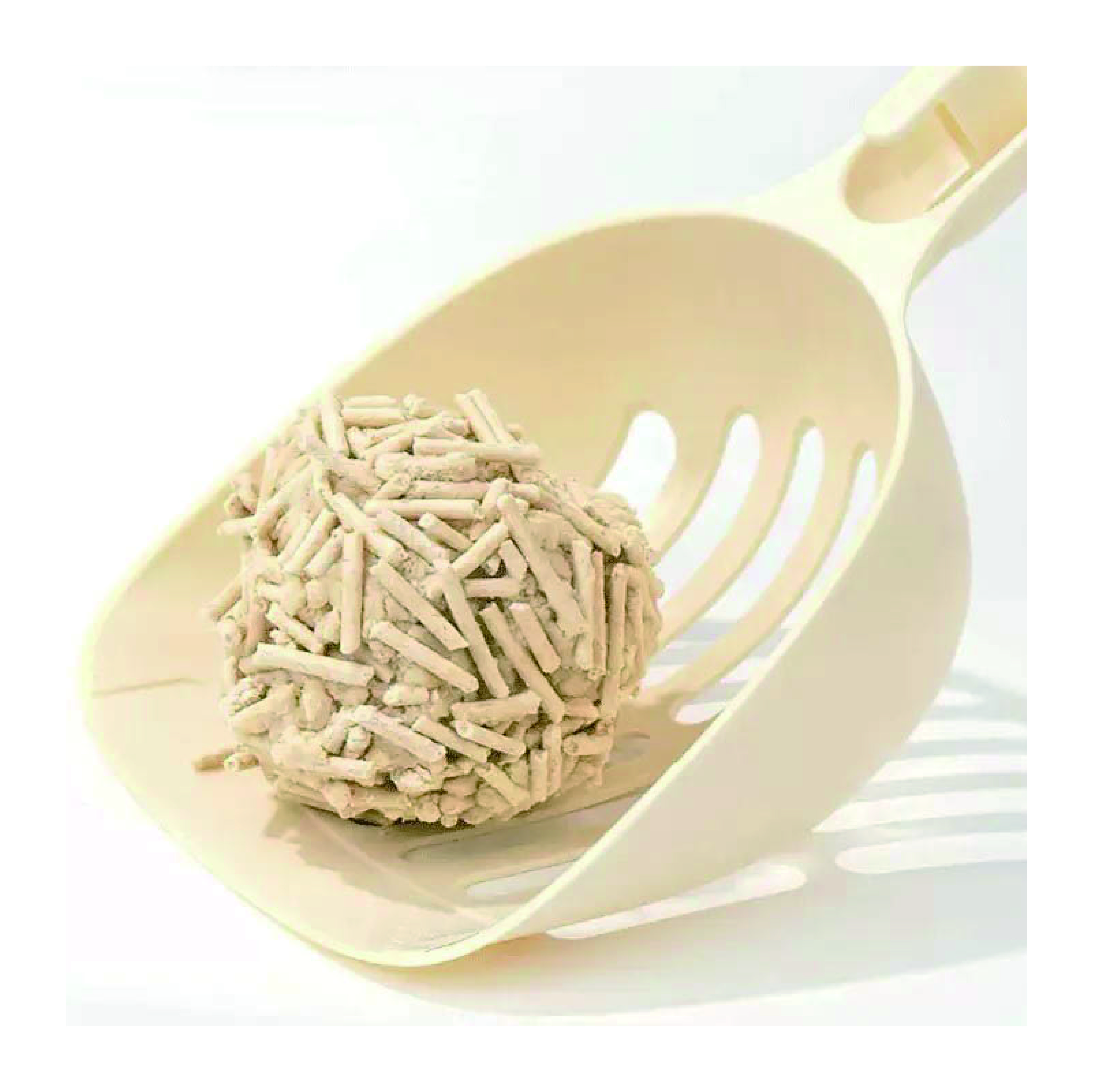 Natural Cat Litter Eco Friendly Tofu Cat Litter Stripe Strong Clumping Flushable Cat Litter