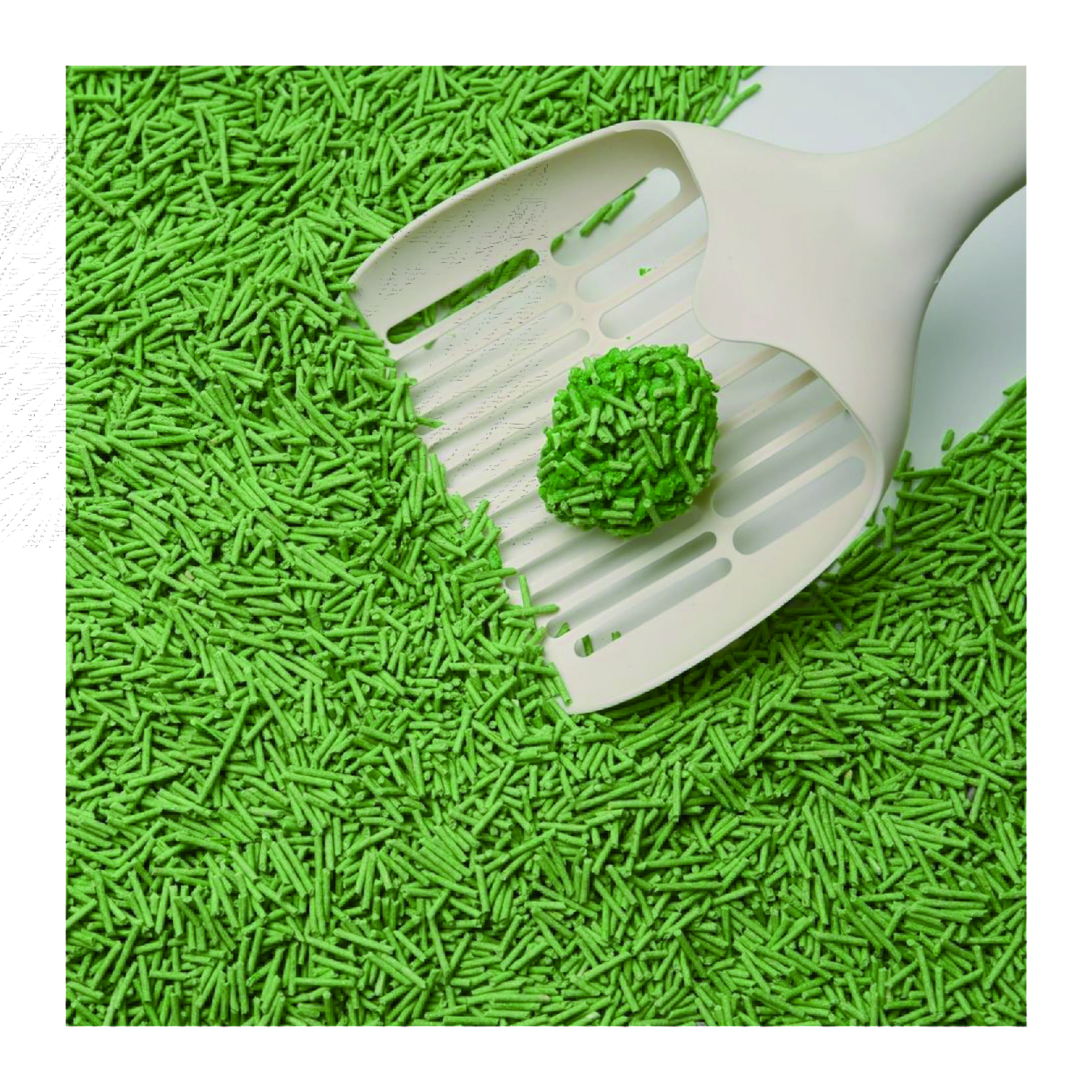 ODM Manufacturers Green Tea Tofu Cat Litter Strong Odor Control Dust Free Flushable Cat Litter Tofu OEM