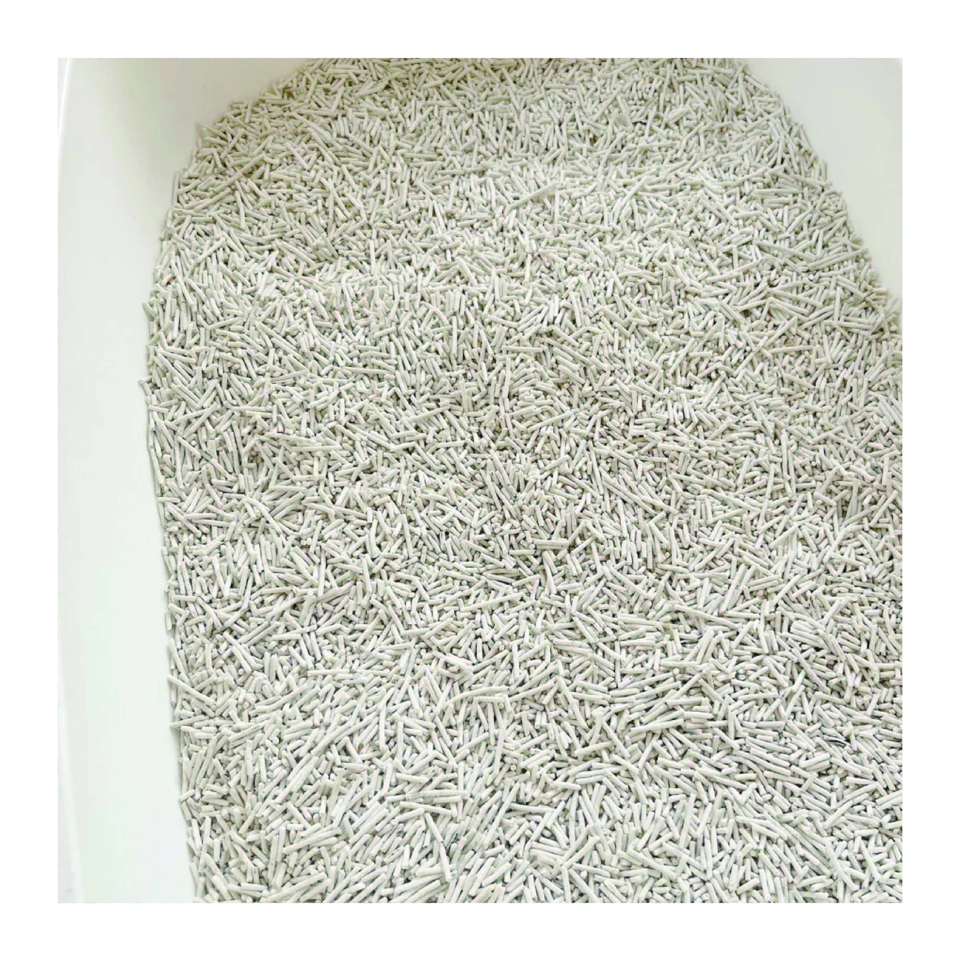 All Natural Eco-Friendly Dust Free 1.5mm Strip Shape Cat Sand Quickly Clumping Odor Control Flushable Tofu Cat Sand