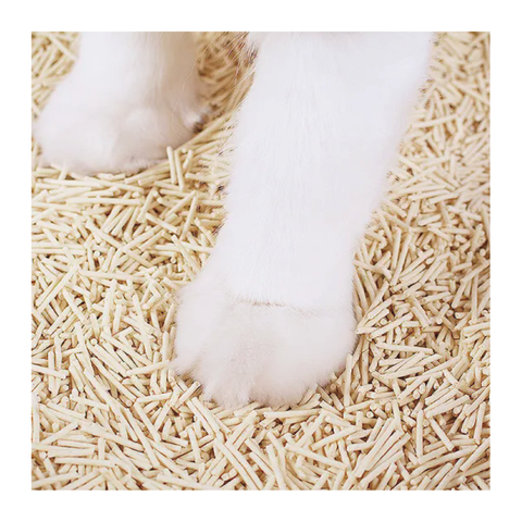 Wholesale Super Water Absorption Clumping Cat Litter Sand Tofu Cat Litter Toilet Food Grade Plant Sand