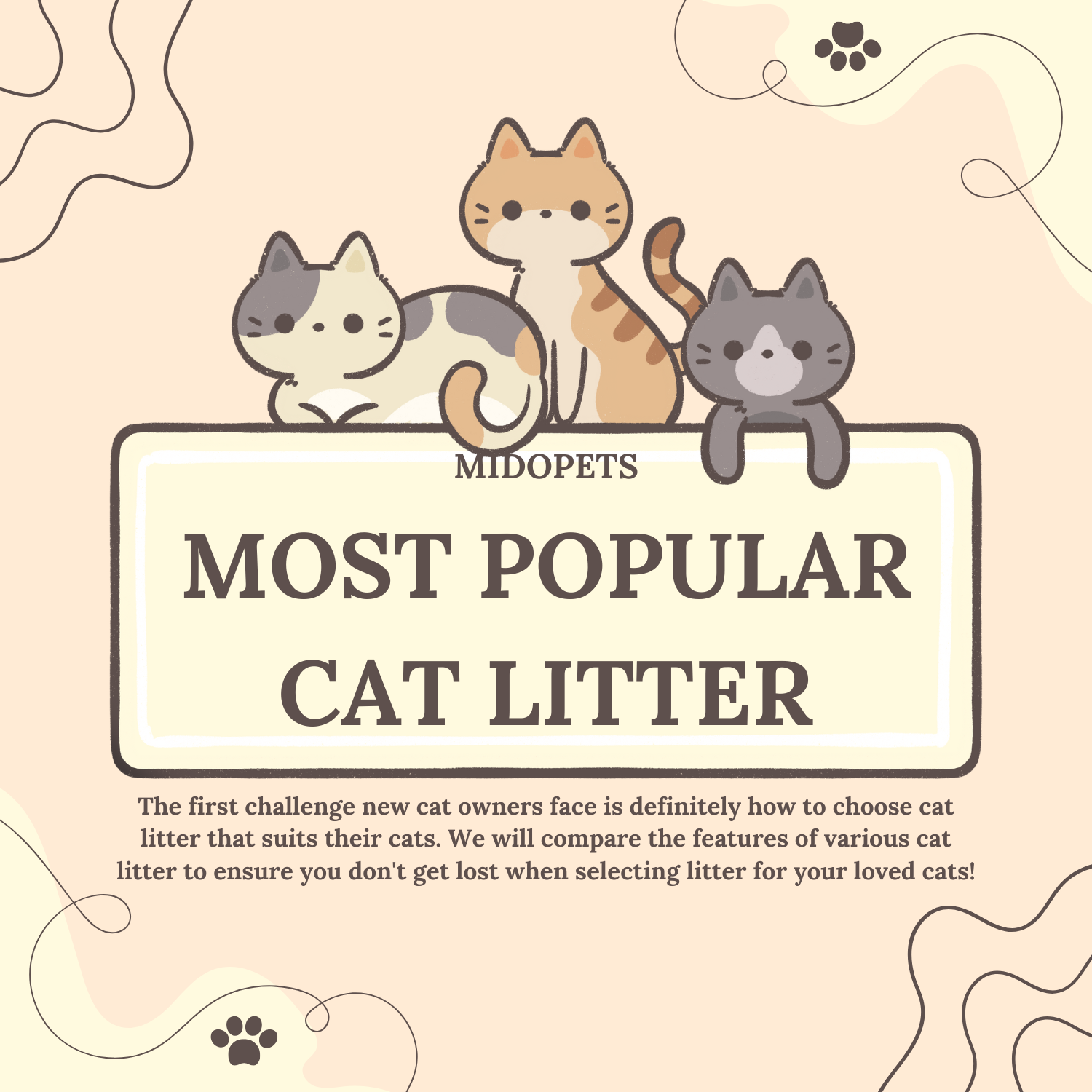 Diffrences between cat litter