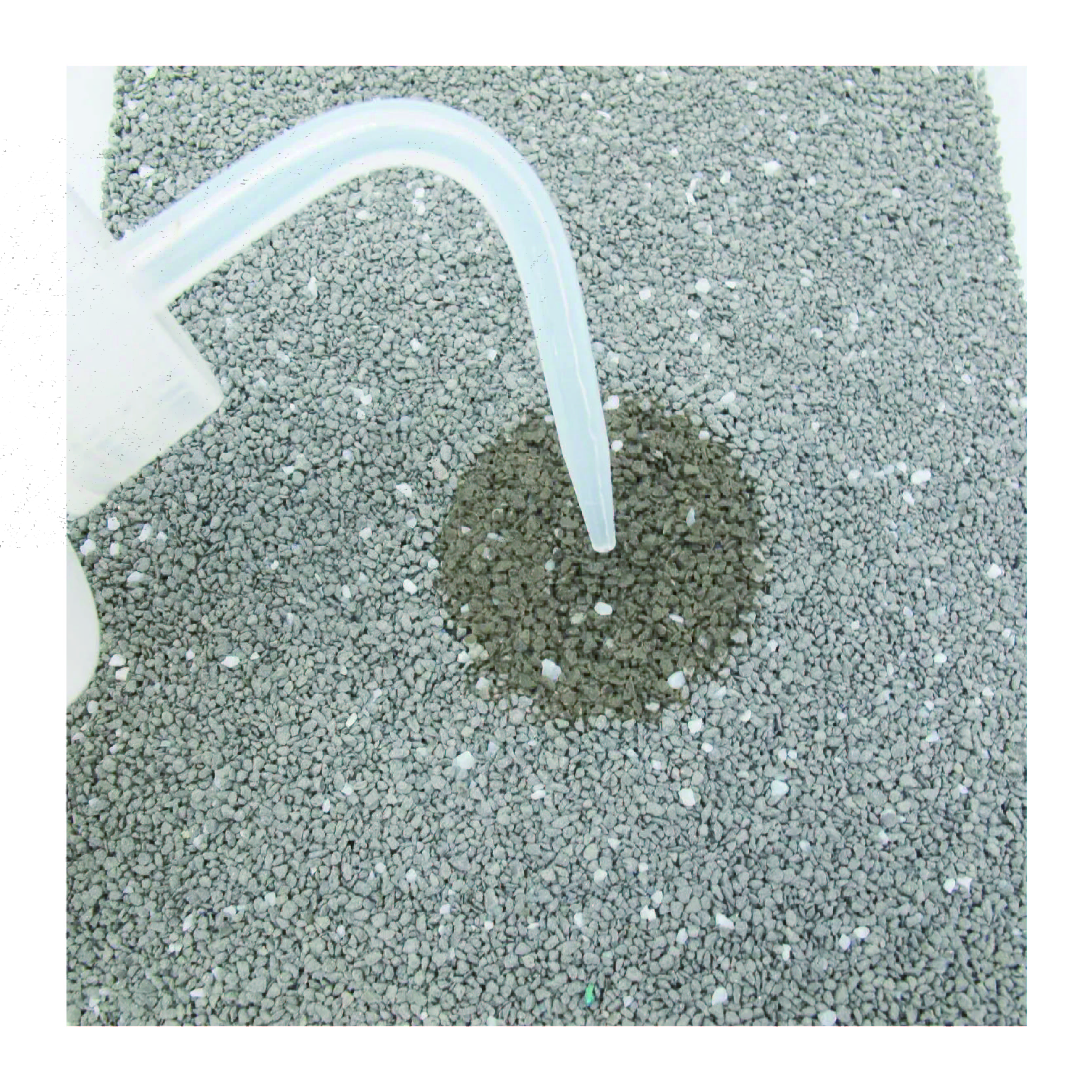 Black Mineral Irregular 1.0-2.0mm Mineral Cat Litter