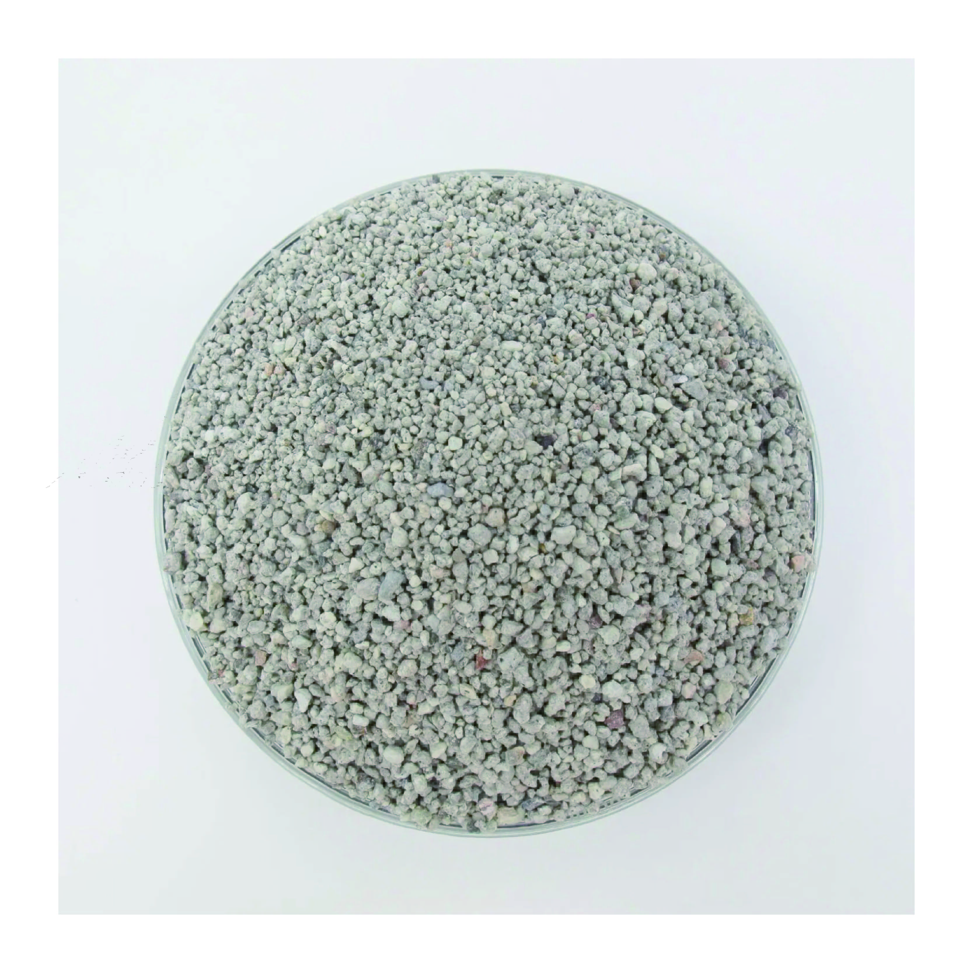 White mineral irregular Mineral Cat Litter