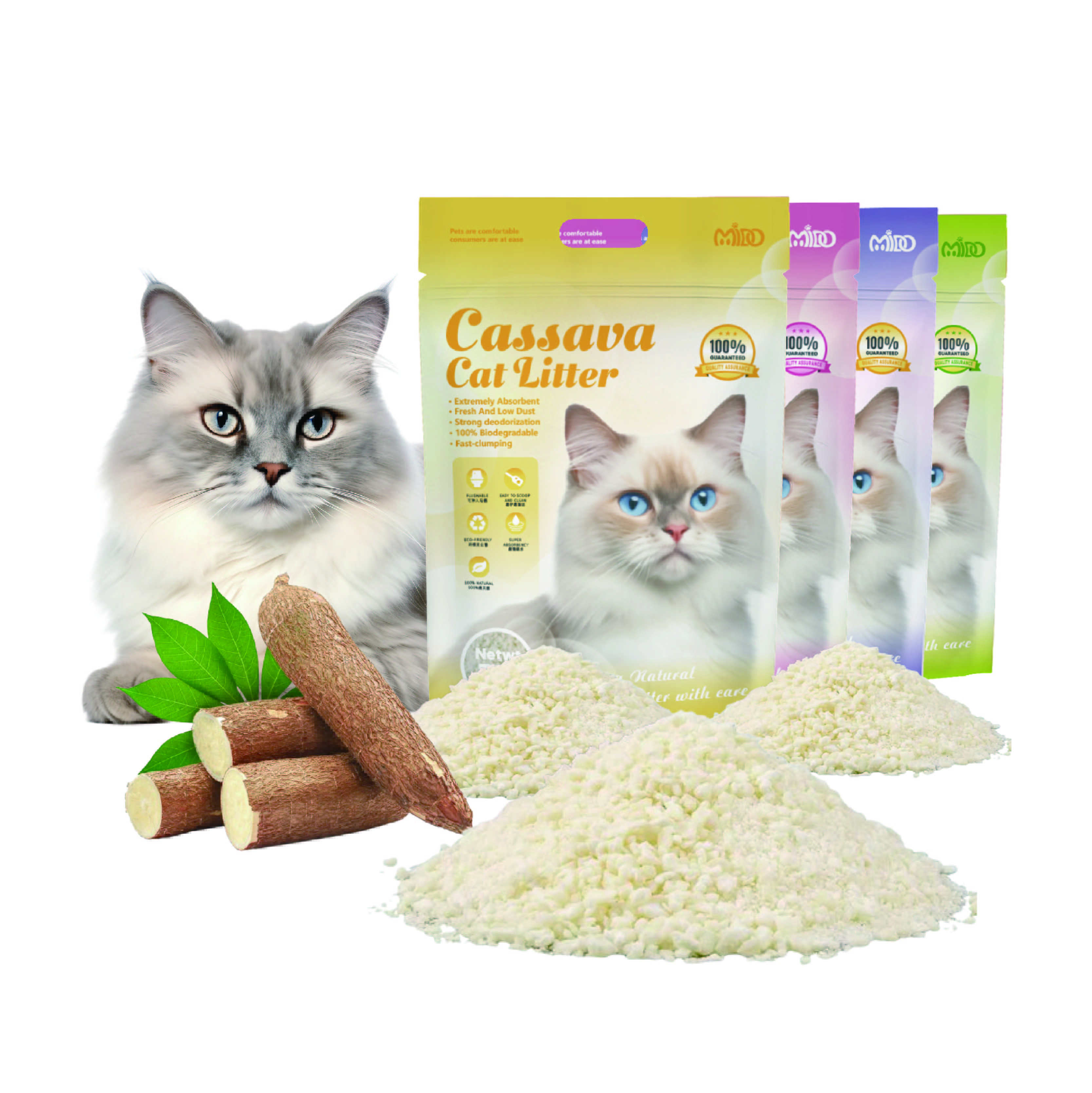 Cassava Cat Litter
