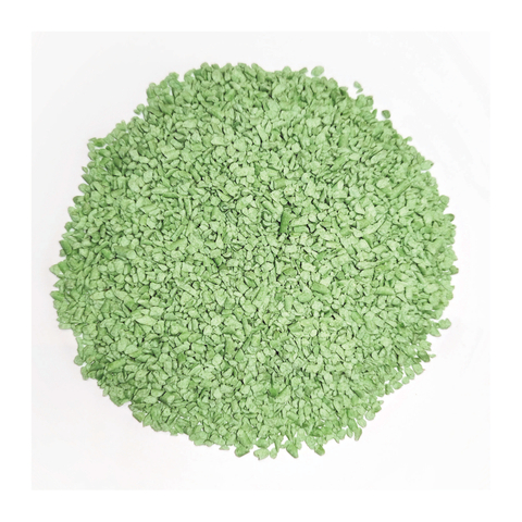 Food Grade Safety Plant Fiber Soluable Green Tea Scent Broken Broken Crushed Tofu Cat Litter Pet Cleaning Toilet Product