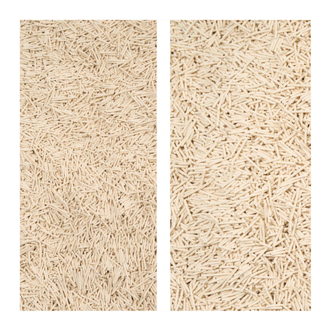 High Quality Natural Tofu Cat Litter Highly Fast Clumping Biodegradable 2.0MM,3.0MM Cat Litter Sand