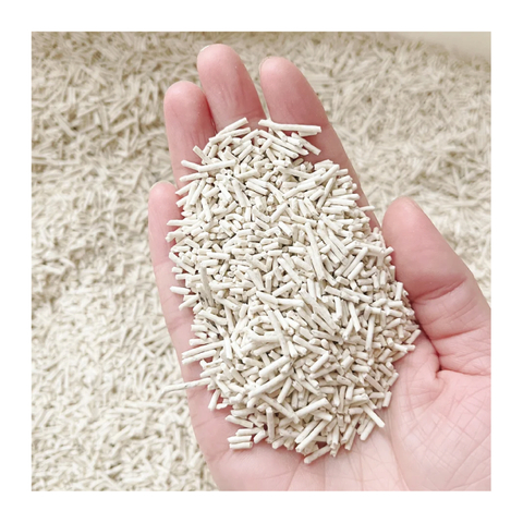 Natural Sand Biodegradable Original Flavor Tofu Cat Litter Dust Free And Eco-Friendly Cat Litter