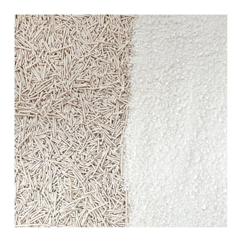 Hot Sale Unscented Natural Odor Control Flushable 7:3 Mix Proportion Tofu Cassava Mixed Cat Litter 
