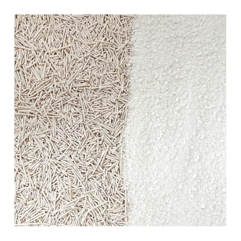 Hot Sale Unscented Natural Odor Control Flushable 7:3 Mix Proportion Tofu Cassava Mixed Cat Litter 