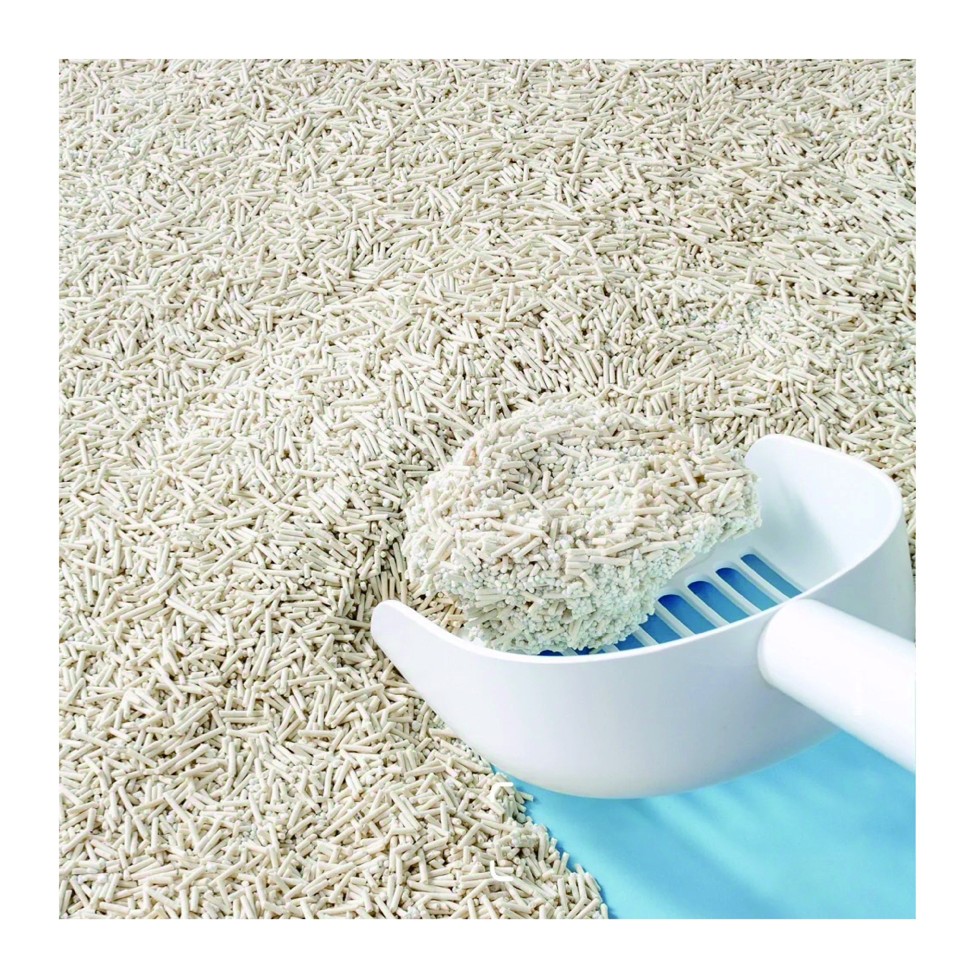 Premium Tofu & Cassava Mix Cat Litter - Fast Clumping, Non-Sticky, Customizable Blend