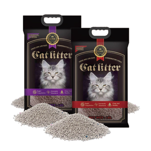Factory Custom Bentonite Cat Litter OEM ODM Strong Odor Lock Eco-Friendly 10L Bentonite Cat Litter