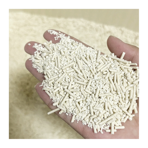 Pet Products OEM Factory Free Sample Natural Biodegradable 100% Natura Plant Mixed Cat Litter Cassava Tofu Cat Litter ﻿