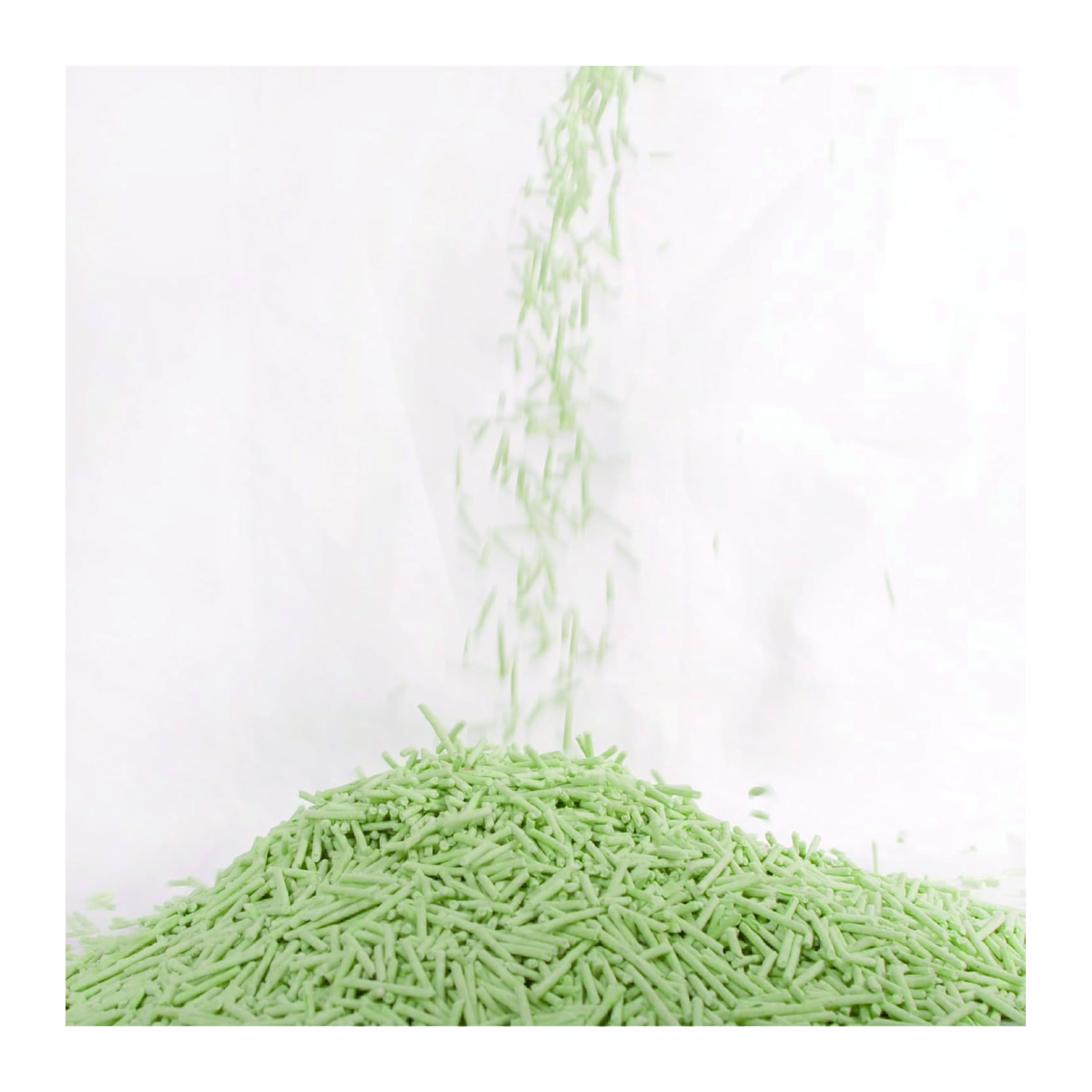 OEM/ODM Green Tea Tofu Cat Litter Strong Odor Control Dust Free Flushable Tofu Cat Litter Pet Product