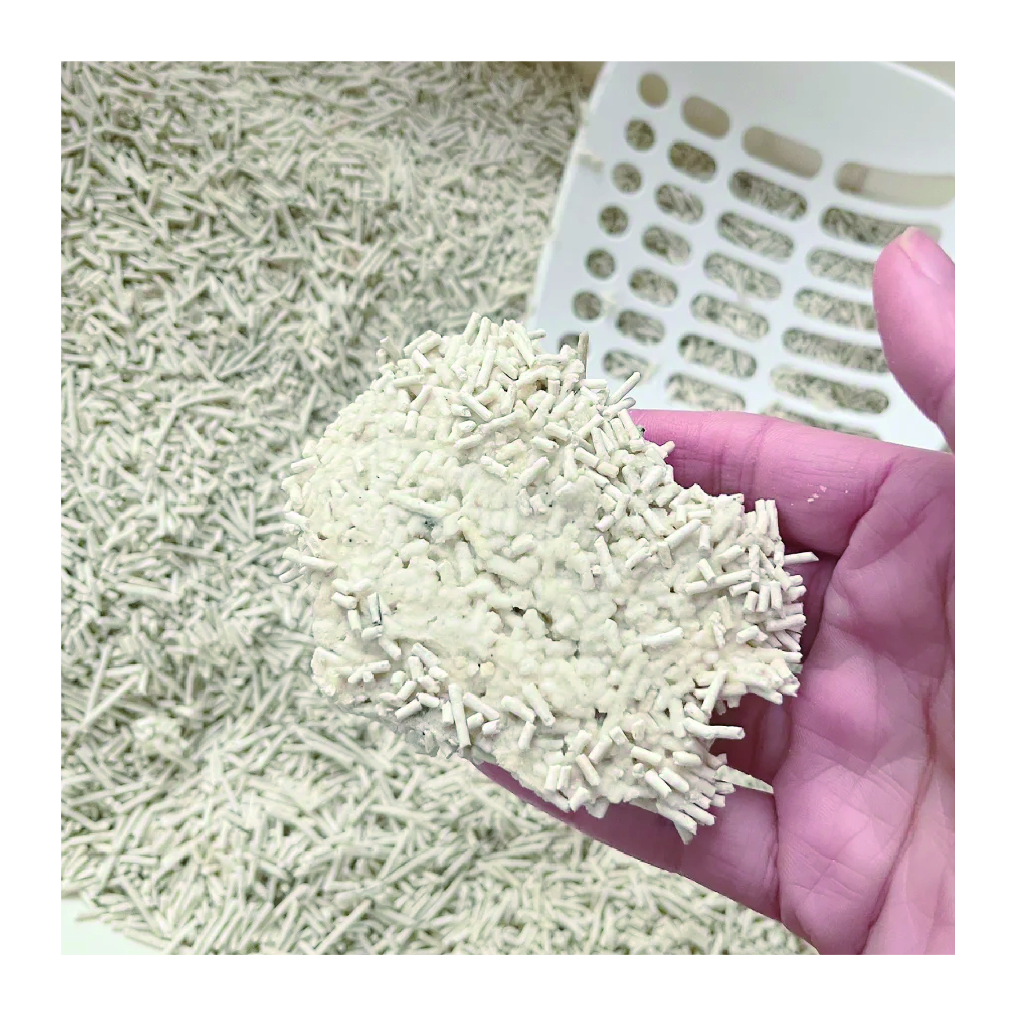Natural Sand Biodegradable Original Flavor Tofu Cat Litter Dust Free And Eco-Friendly Cat Litter