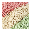 Customized Flavor And Color Odor Control Scented Green Tea Original Peach Clumping Tofu Cat Litter