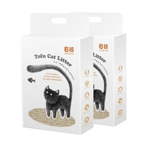 100% Natural Factory Cat Litter Wholesale Cat Litter Custom Natural Plant Dust Free Flushable Tofu Cat Litter