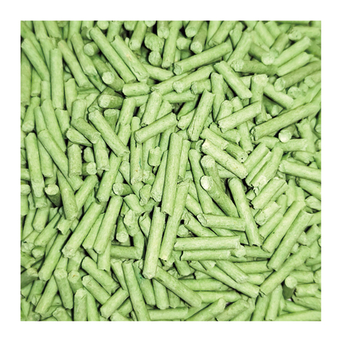 Wholesale Pet Product Supplier′s Special 3.0mm Striped Flushable Green Tea Tofu Cat Litter