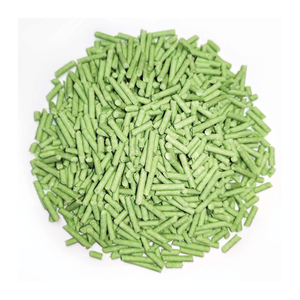 Wholesale Pet Product Supplier′s Special 3.0mm Striped Flushable Green Tea Tofu Cat Litter