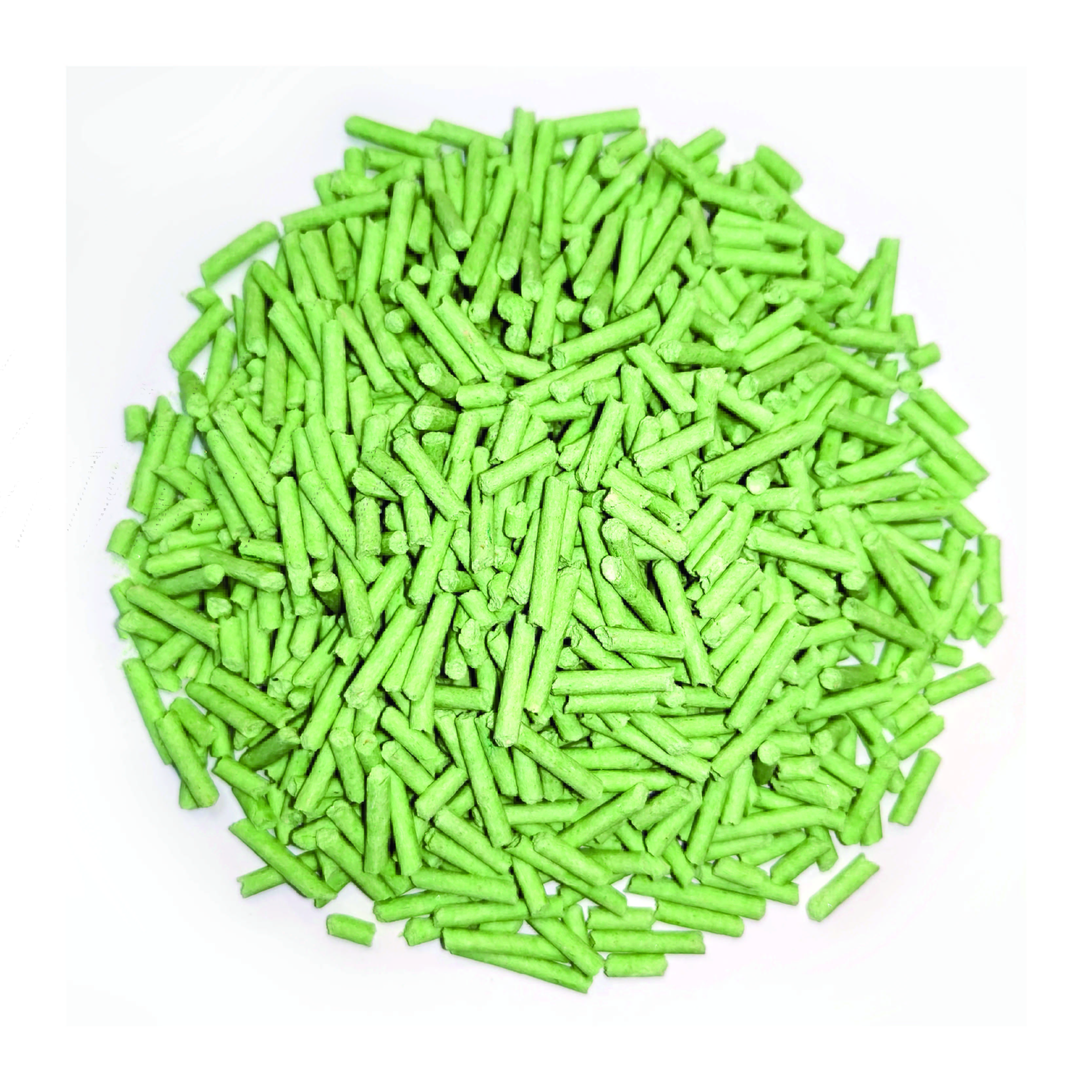 Wholesale Pet Product Supplier′s Special 3.0mm Striped Flushable Green Tea Tofu Cat Litter