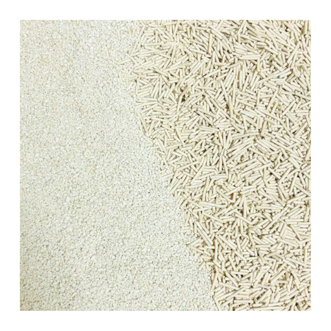 Pet Products OEM Factory Free Sample Natural Biodegradable 100% Natura Plant Mixed Cat Litter Cassava Tofu Cat Litter ﻿