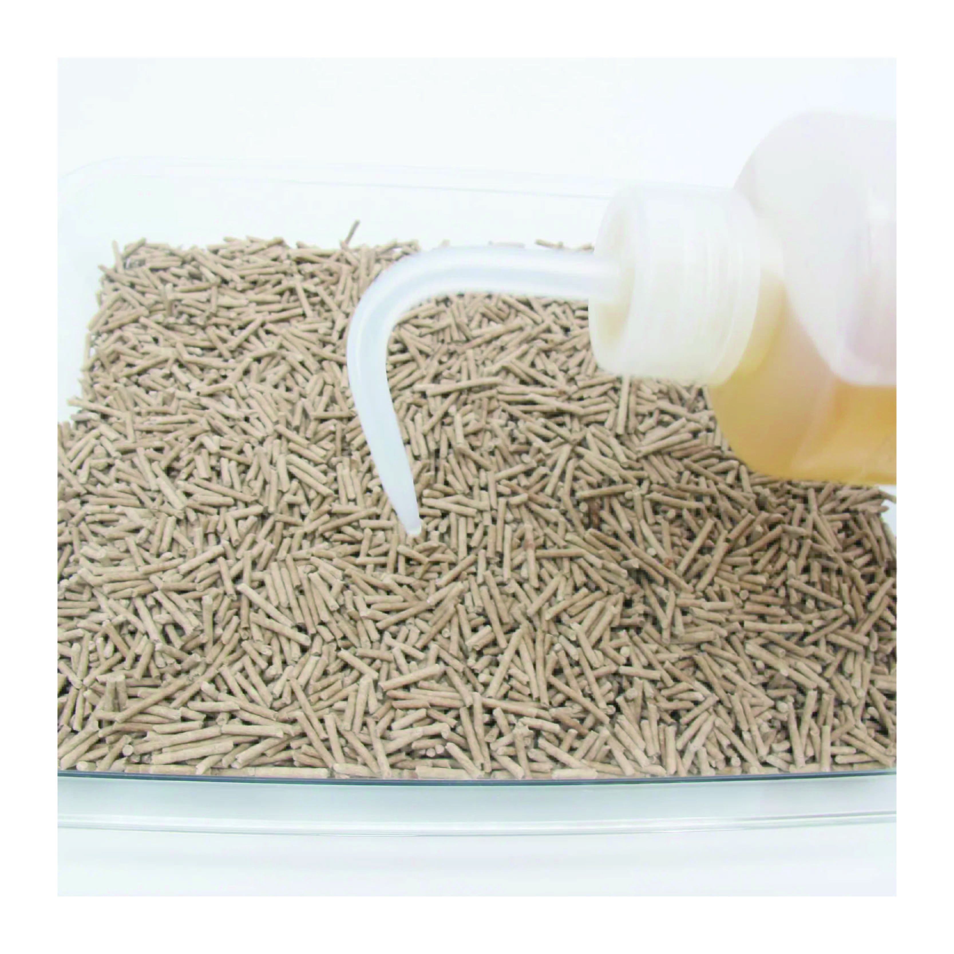 OEM ODM Pet Products 2mm Flushable Coffee Scent 100% Pure Natural Soybean Tofu Cat Litter