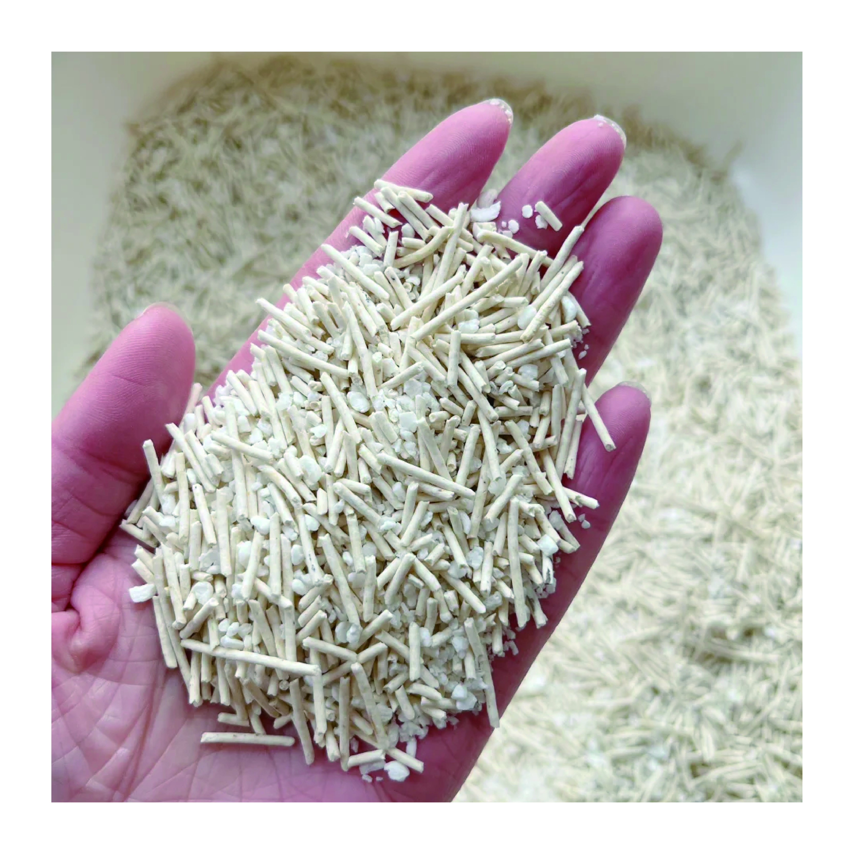 Hot Sale Unscented Natural Odor Control Flushable 7:3 Mix Proportion Tofu Cassava Mixed Cat Litter 
