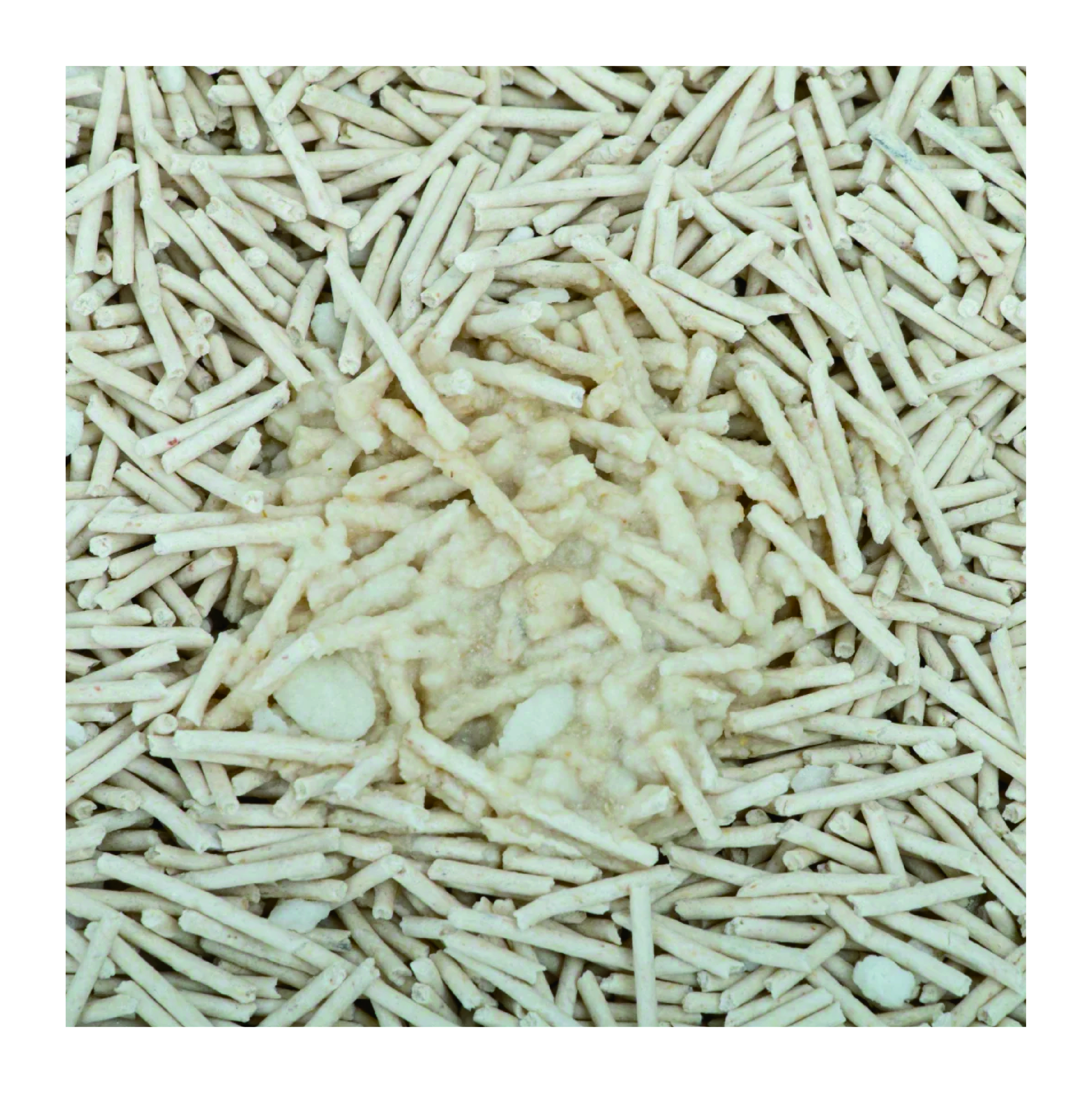 Factory Biodegradable Natural Plant-Based Cat Litter Fast-Absorbing Eco-Friendly Mixed 2.0mm Tofu Cassava Cat Litter