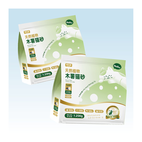 Cassava Cat Litter Deodorant Low Dust Easy Clumping Cat Litter Tofu Litter Clay Cat Cleaning Pet Supplies