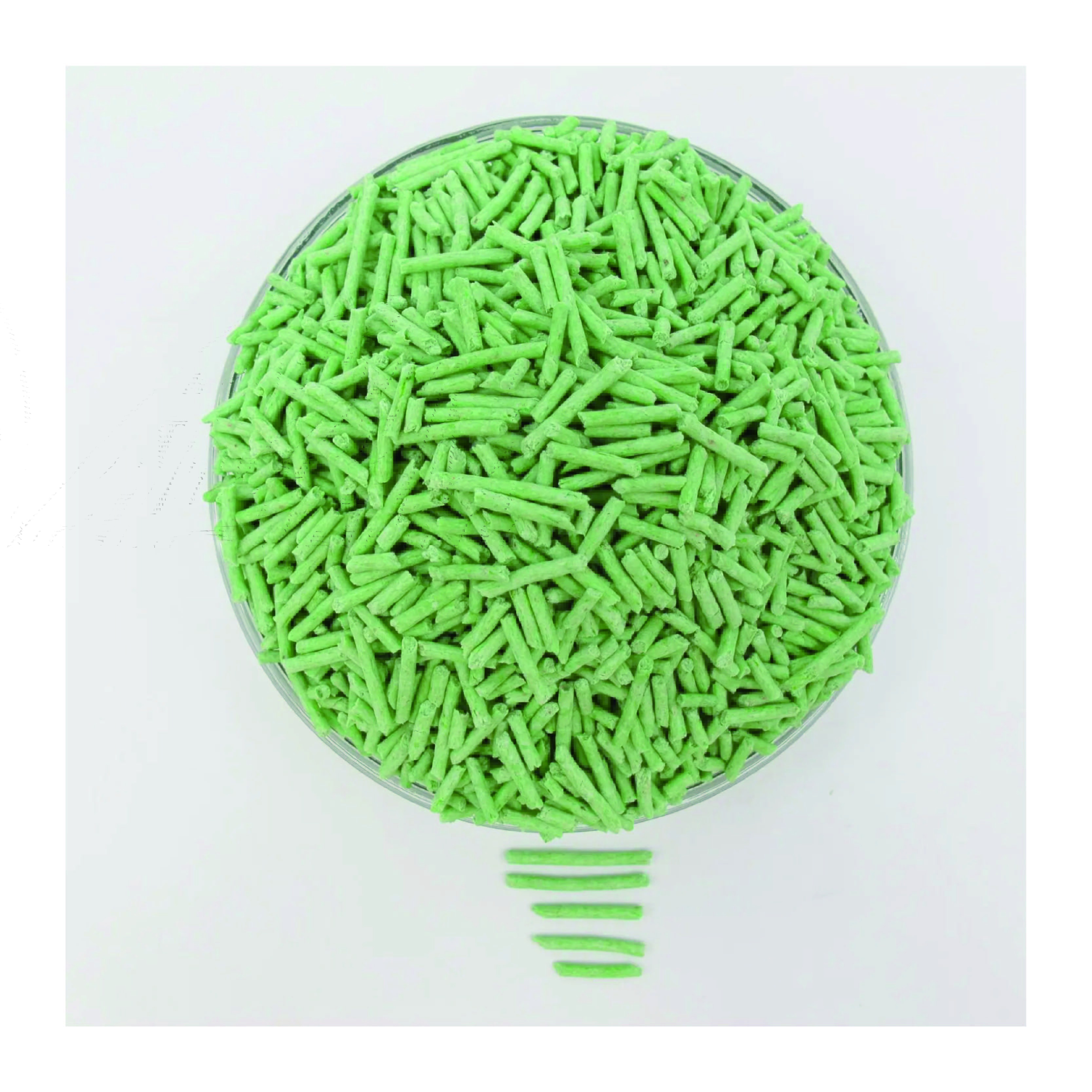 OEM ODM Hot Sale Natural Plant Customizable Green Tea Scents Dust Free Water Soluble Tofu Cat Litter