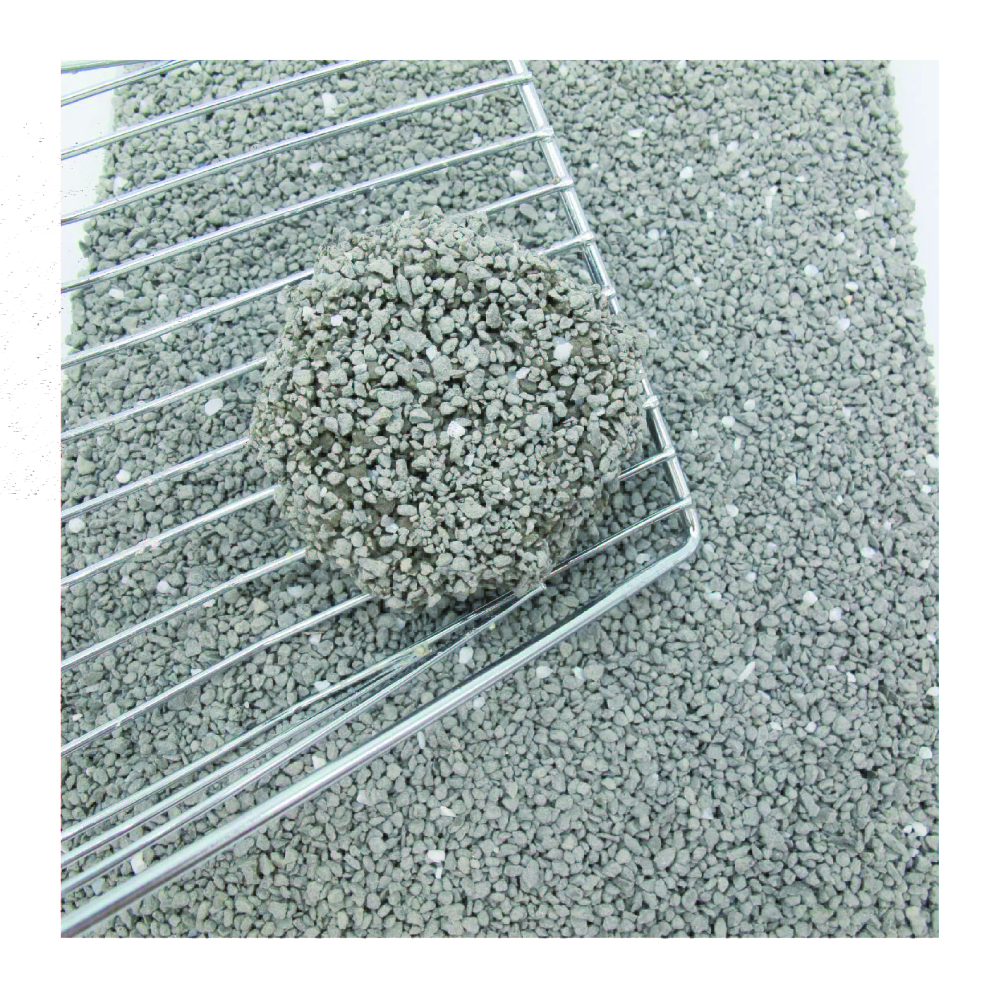 Black Mineral Irregular 1.0-2.0mm Mineral Cat Litter
