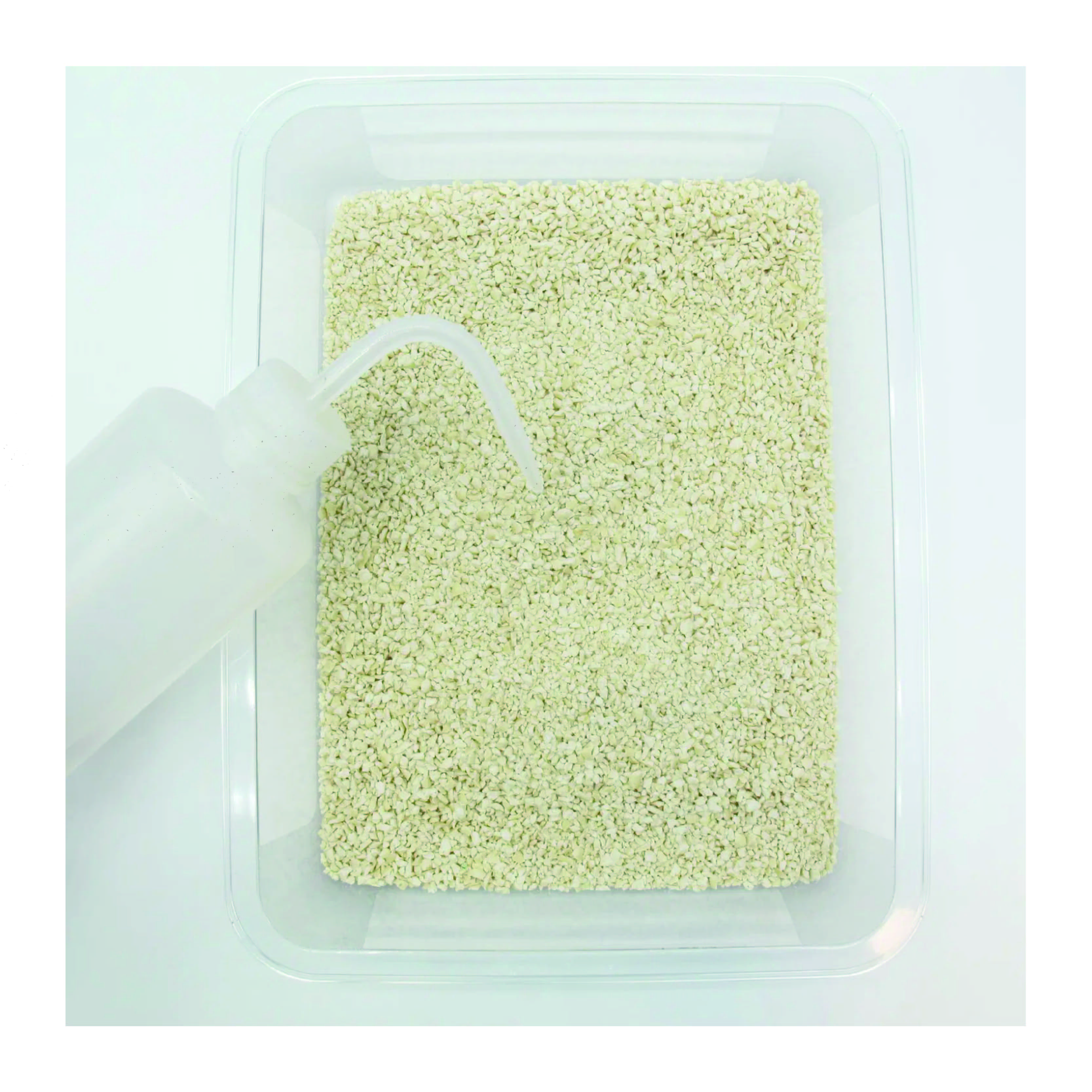 Eco-Friendly Natural Pea Starch OEM Tofu Crushed Cat Litter Pet Toilet Products