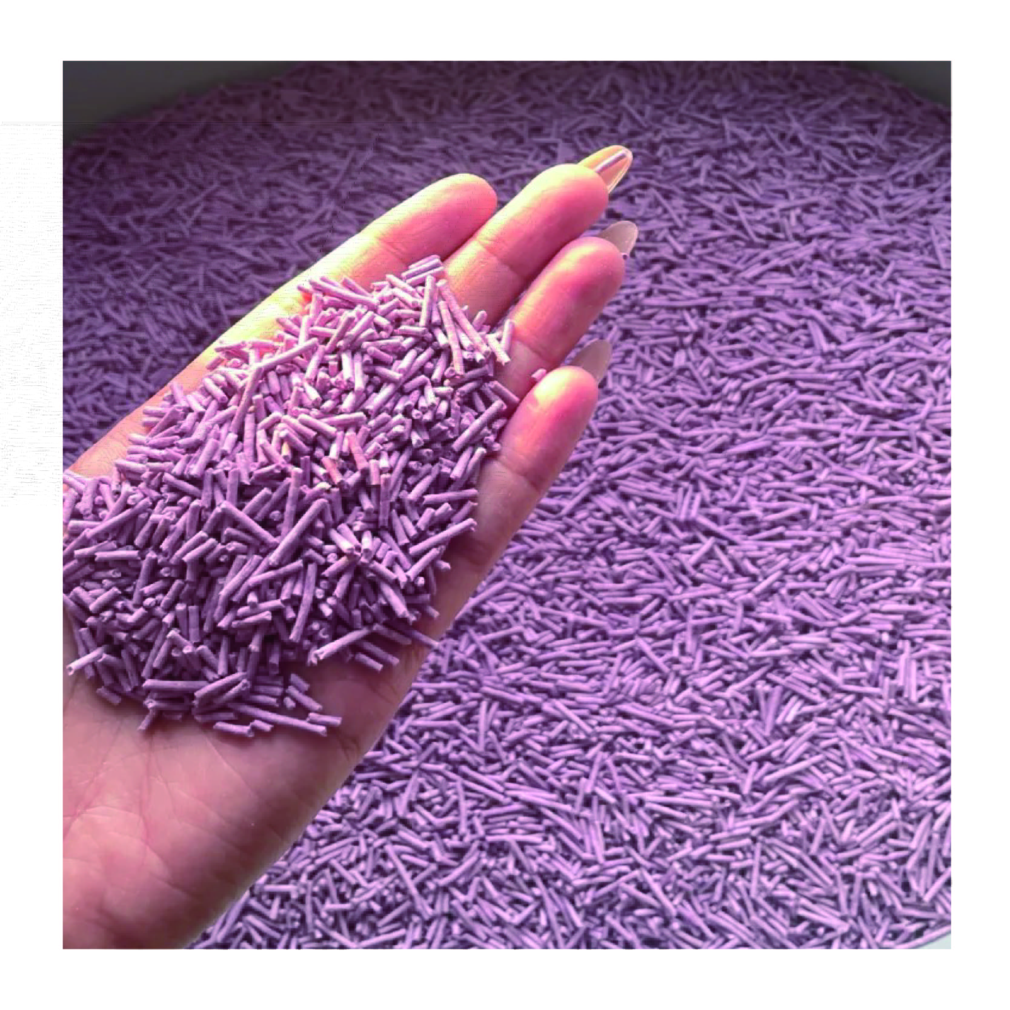 Wholesale Price Customized OEM/ODM Dust Free Biodegradable Scented Multiple Colors Soluble Plant Tofu Cat Litter