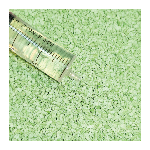 Food Grade Safety Plant Fiber Soluable Green Tea Scent Broken Broken Crushed Tofu Cat Litter Pet Cleaning Toilet Product