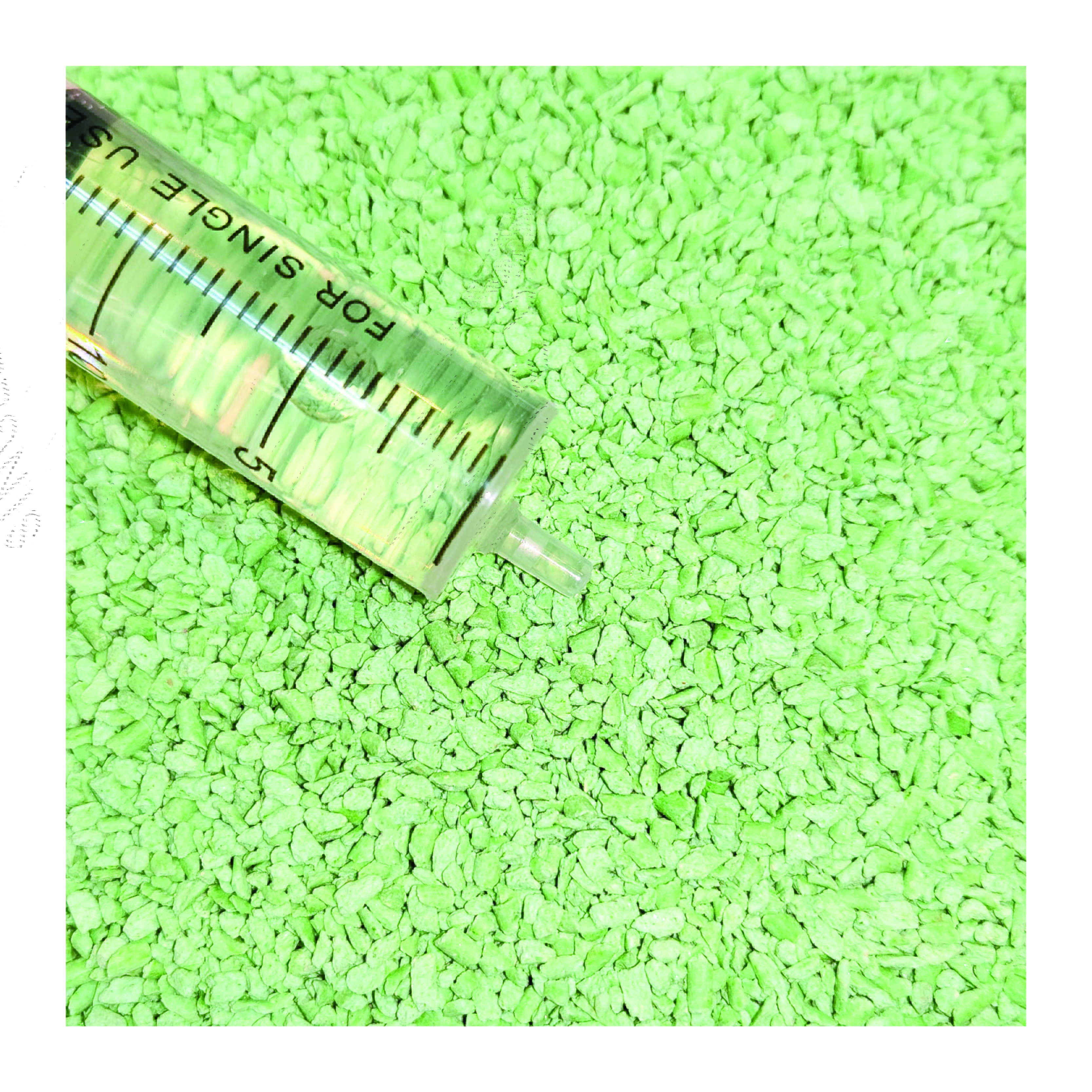 Food Grade Safety Plant Fiber Soluable Green Tea Scent Broken Broken Crushed Tofu Cat Litter Pet Cleaning Toilet Product