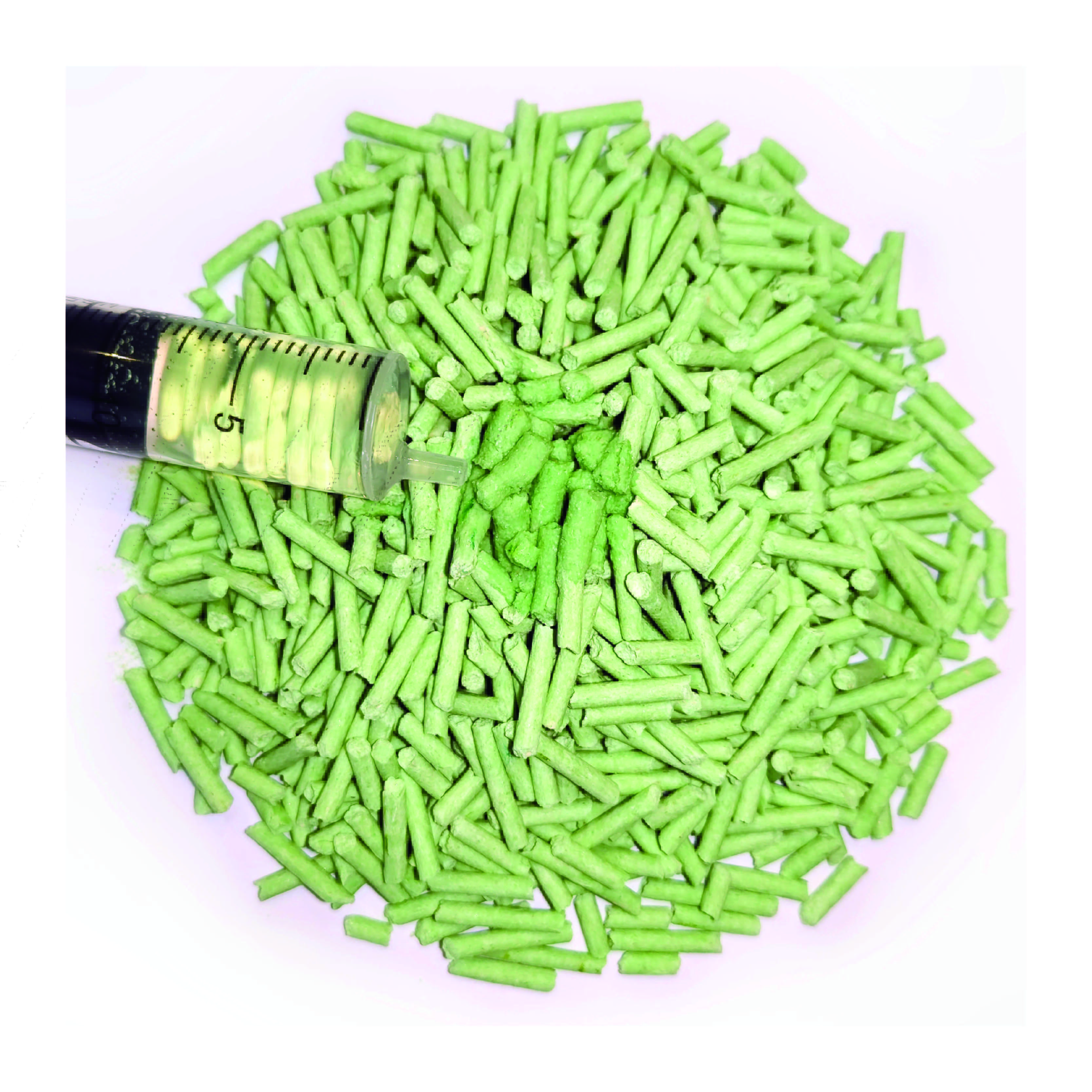 Wholesale Pet Product Supplier′s Special 3.0mm Striped Flushable Green Tea Tofu Cat Litter