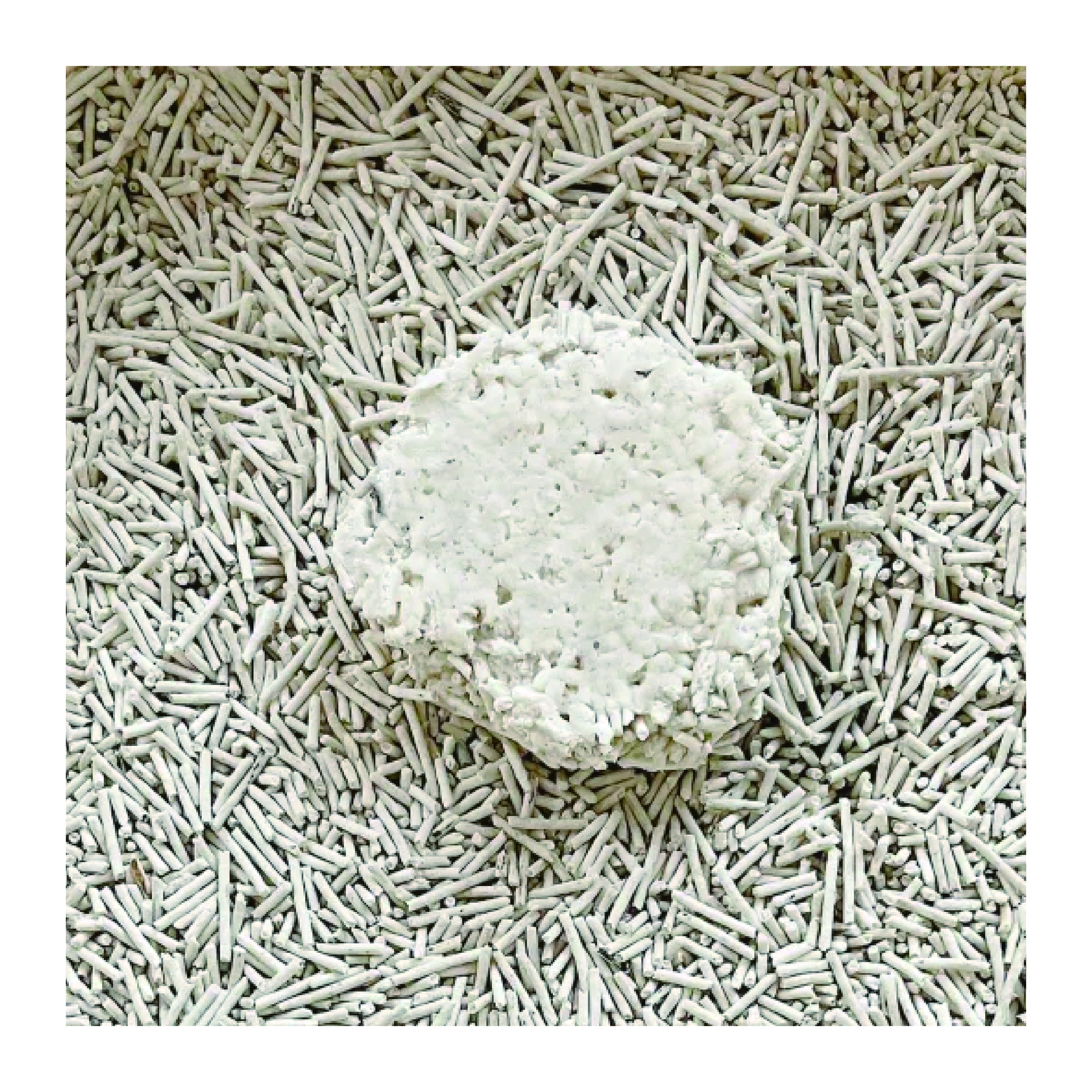 All Natural Eco-Friendly Dust Free 1.5mm Strip Shape Cat Sand Quickly Clumping Odor Control Flushable Tofu Cat Sand
