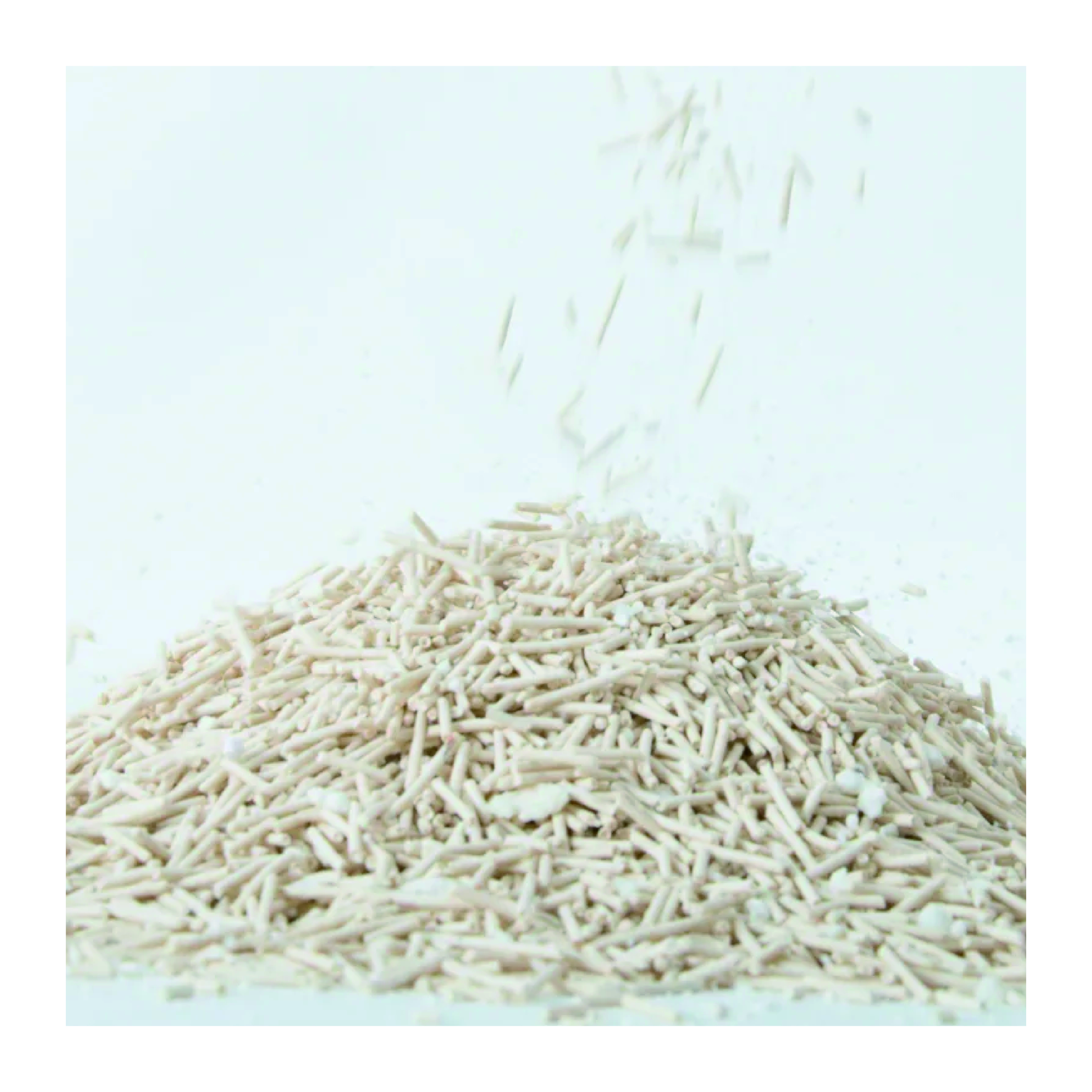 Factory Biodegradable Natural Plant-Based Cat Litter Fast-Absorbing Eco-Friendly Mixed 2.0mm Tofu Cassava Cat Litter