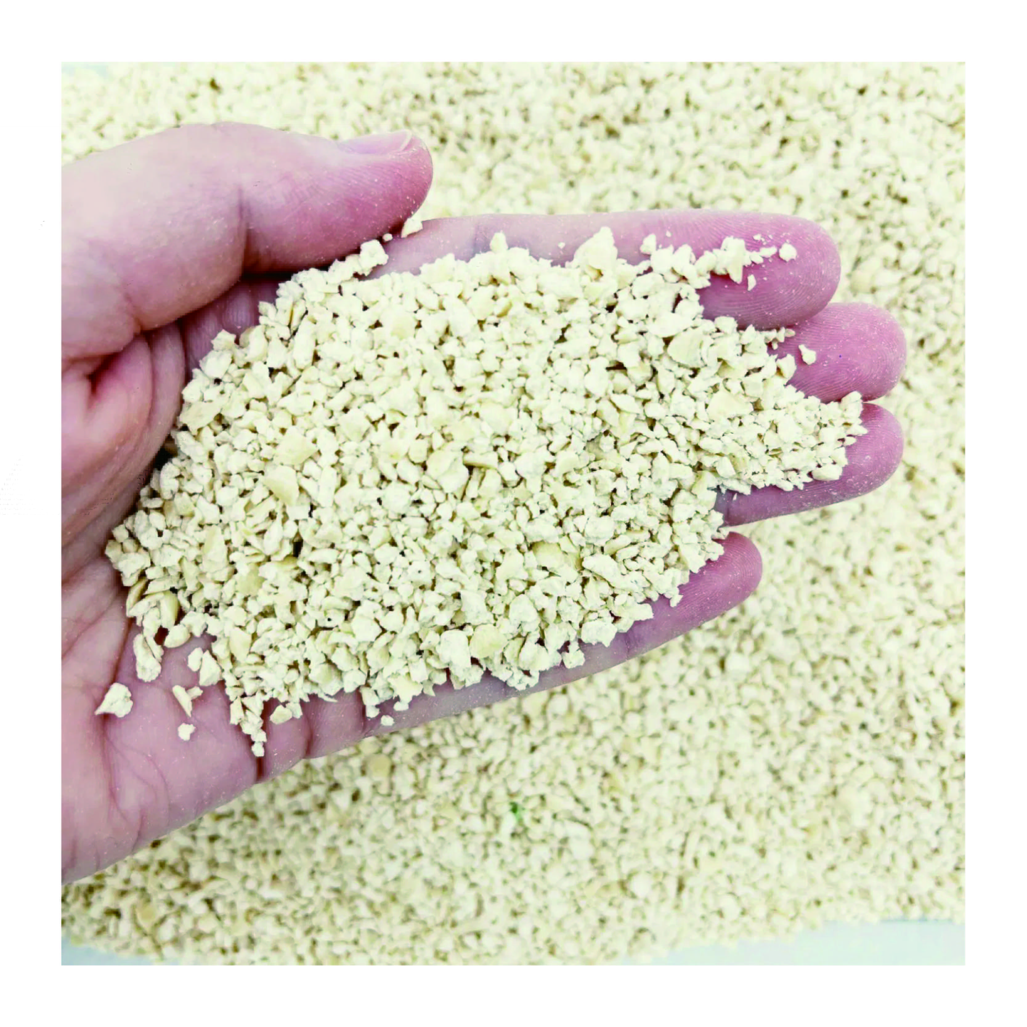 Eco-Friendly Natural Pea Starch OEM Tofu Crushed Cat Litter Pet Toilet Products
