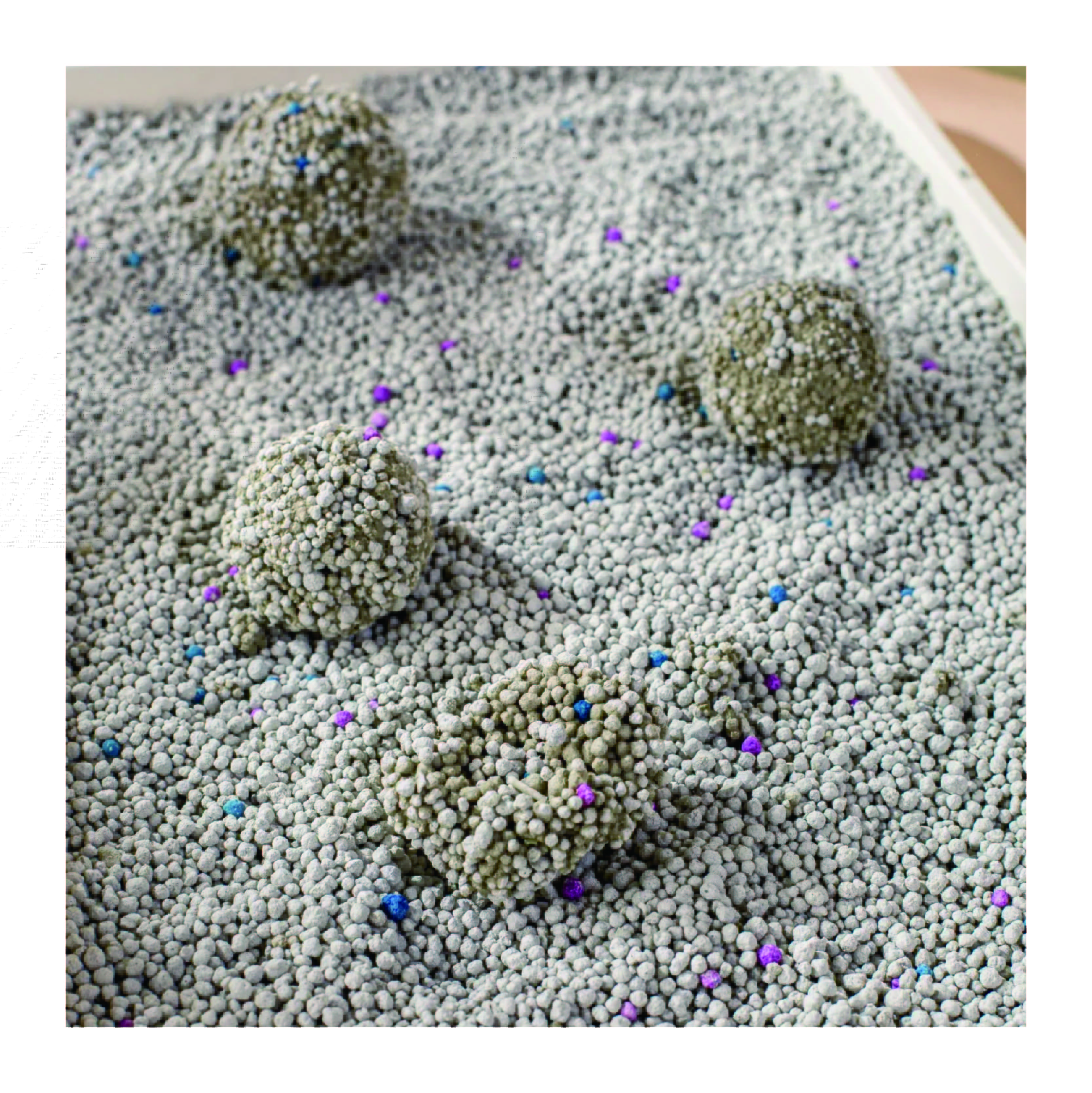 Dust-free Customized Scent Spherical Bentonite Cat Litter Strong Caking Deodorization