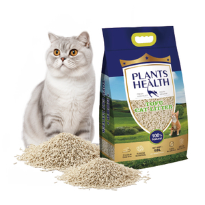 Lightweight Natural Tofu Block Cat Litter Deodorising Rate 99.9% No Dust Flushable 18L Tofu Cat Litter