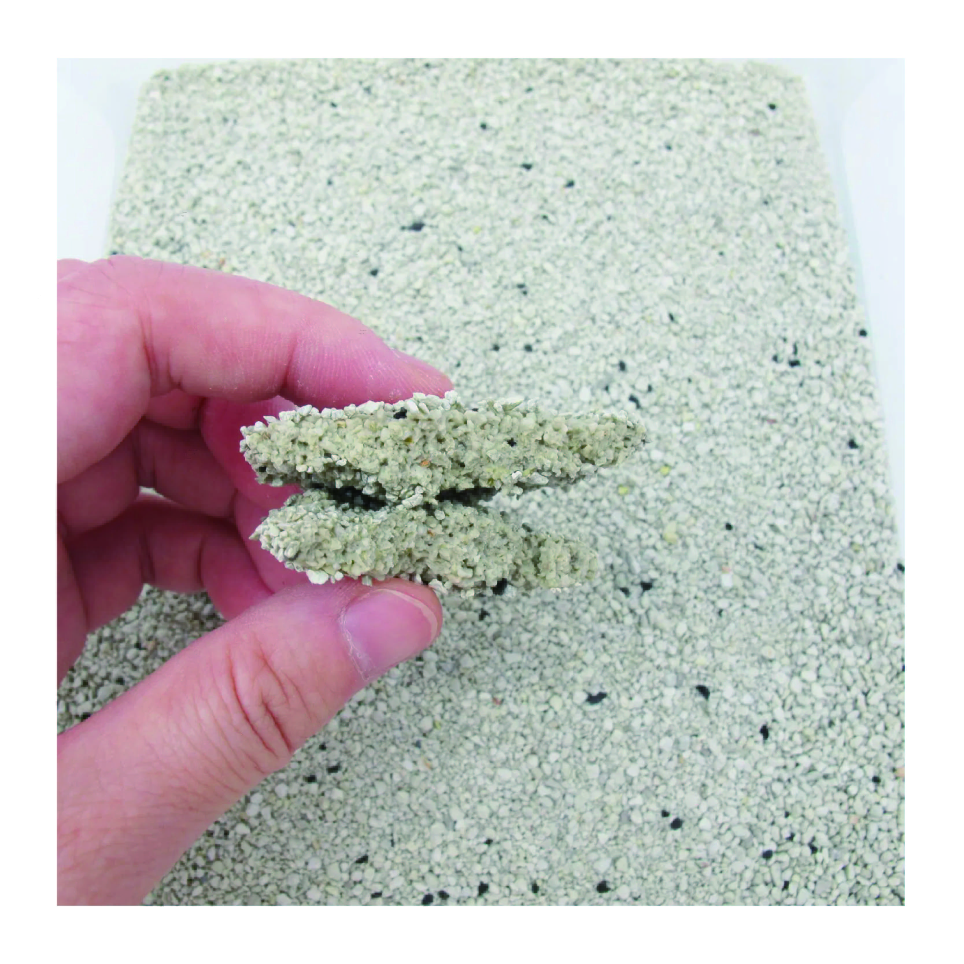 OEM ODM Factory Natural Mineral Absorbs Water Quickly Clumps Small Particle Mineral Cat Litter