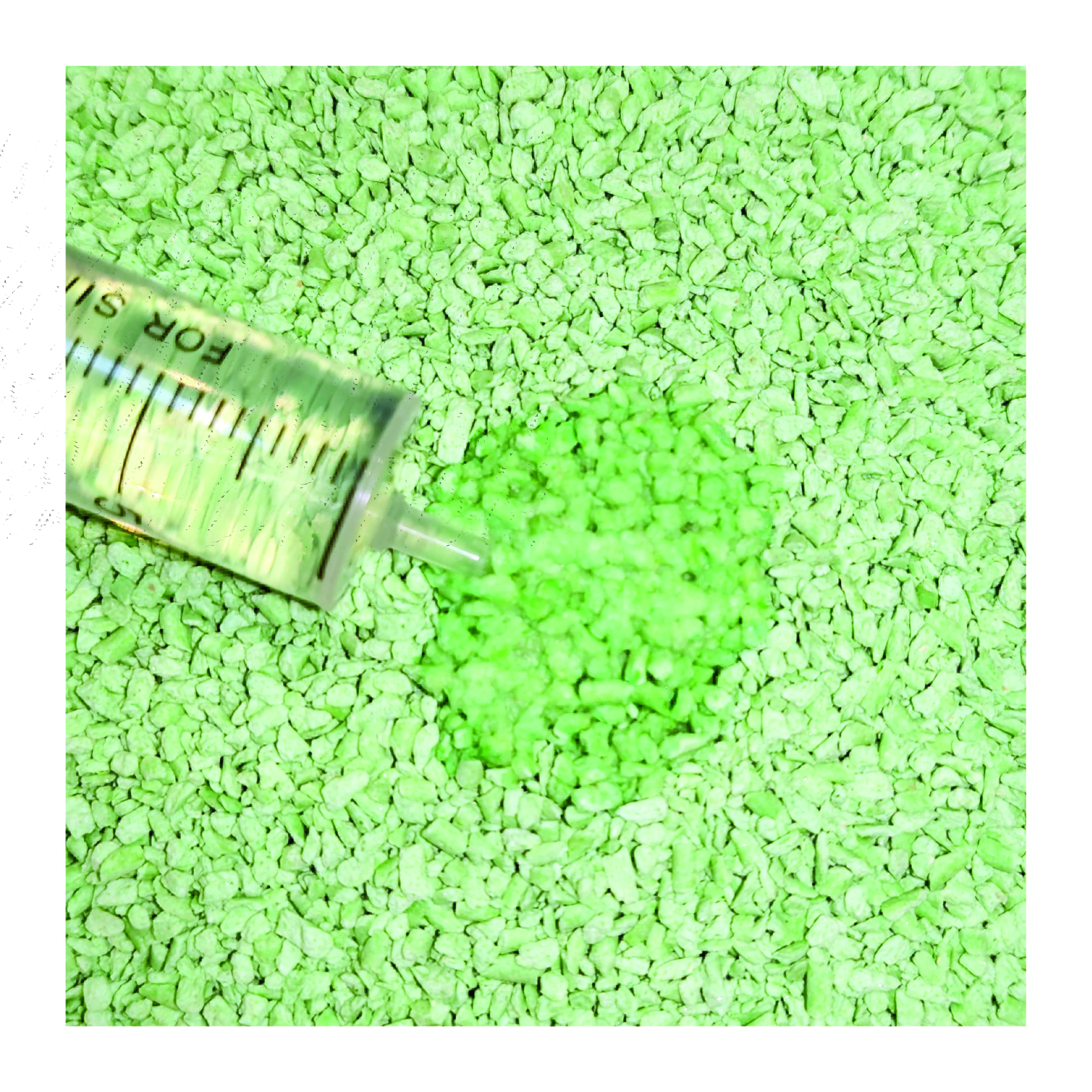 Food Grade Safety Plant Fiber Soluable Green Tea Scent Broken Broken Crushed Tofu Cat Litter Pet Cleaning Toilet Product