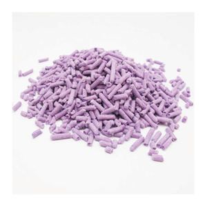 Product Manufacturer OEM Premium Plant Cat Sand Eco Friendly Cat Litter Lavender Scent 2.0mm Stripe Shape Tofu Cat Litter